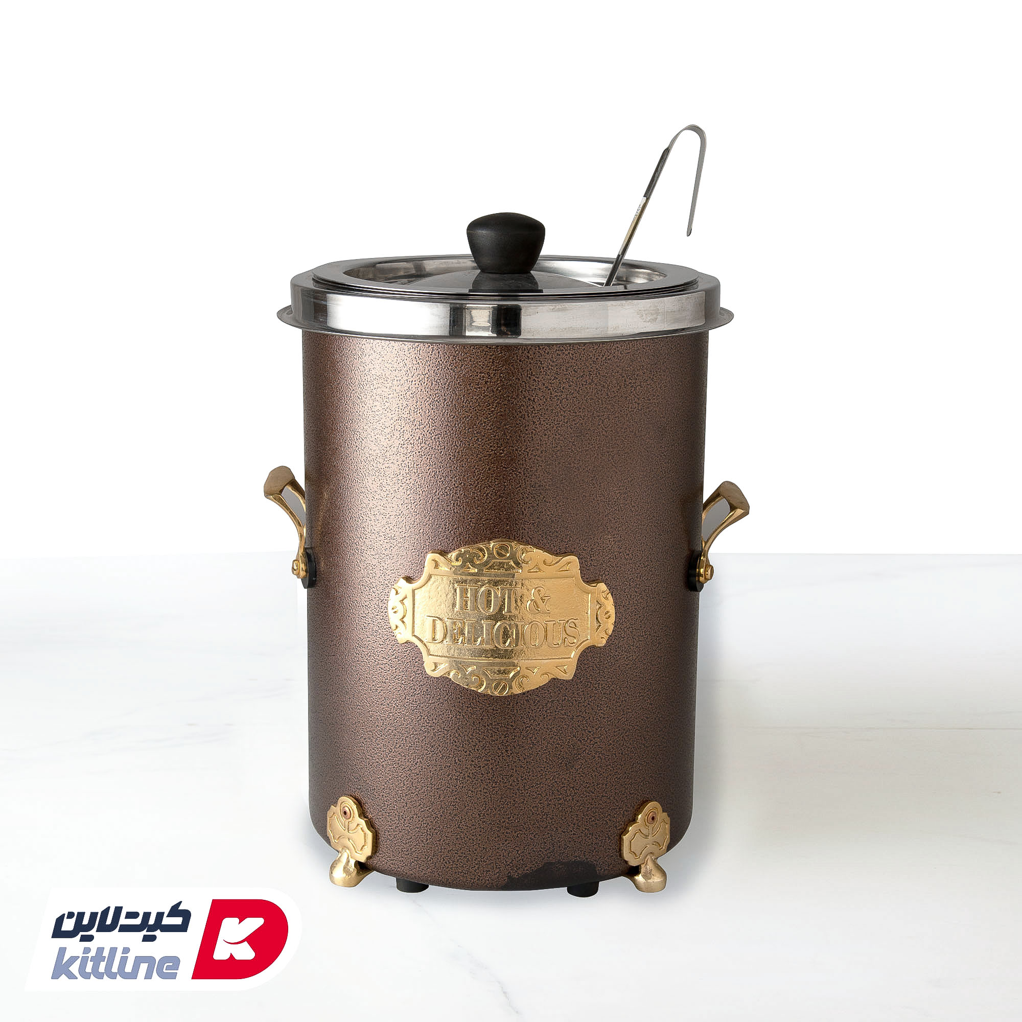 سوپ وارمر ۵ لیتری قهوه ای Victorian