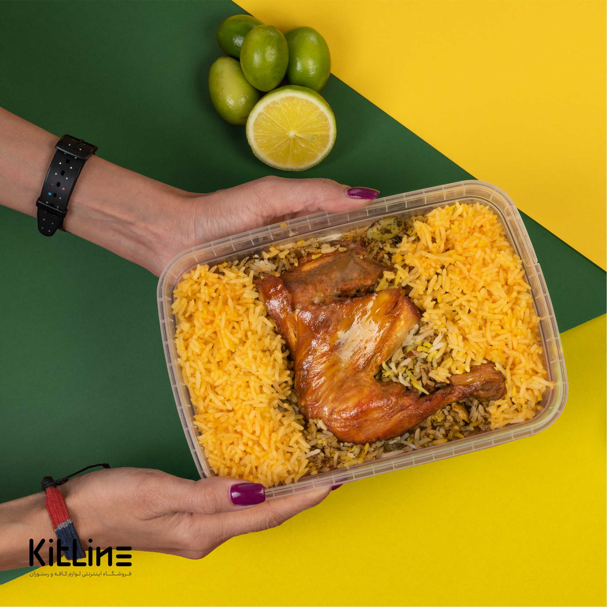 ظرف یکبار مصرف ۷×۱۴×۲۰ سانتیمتری شفاف همراه درب (کارتن ۱۲۰ عددی) - تصویر 4