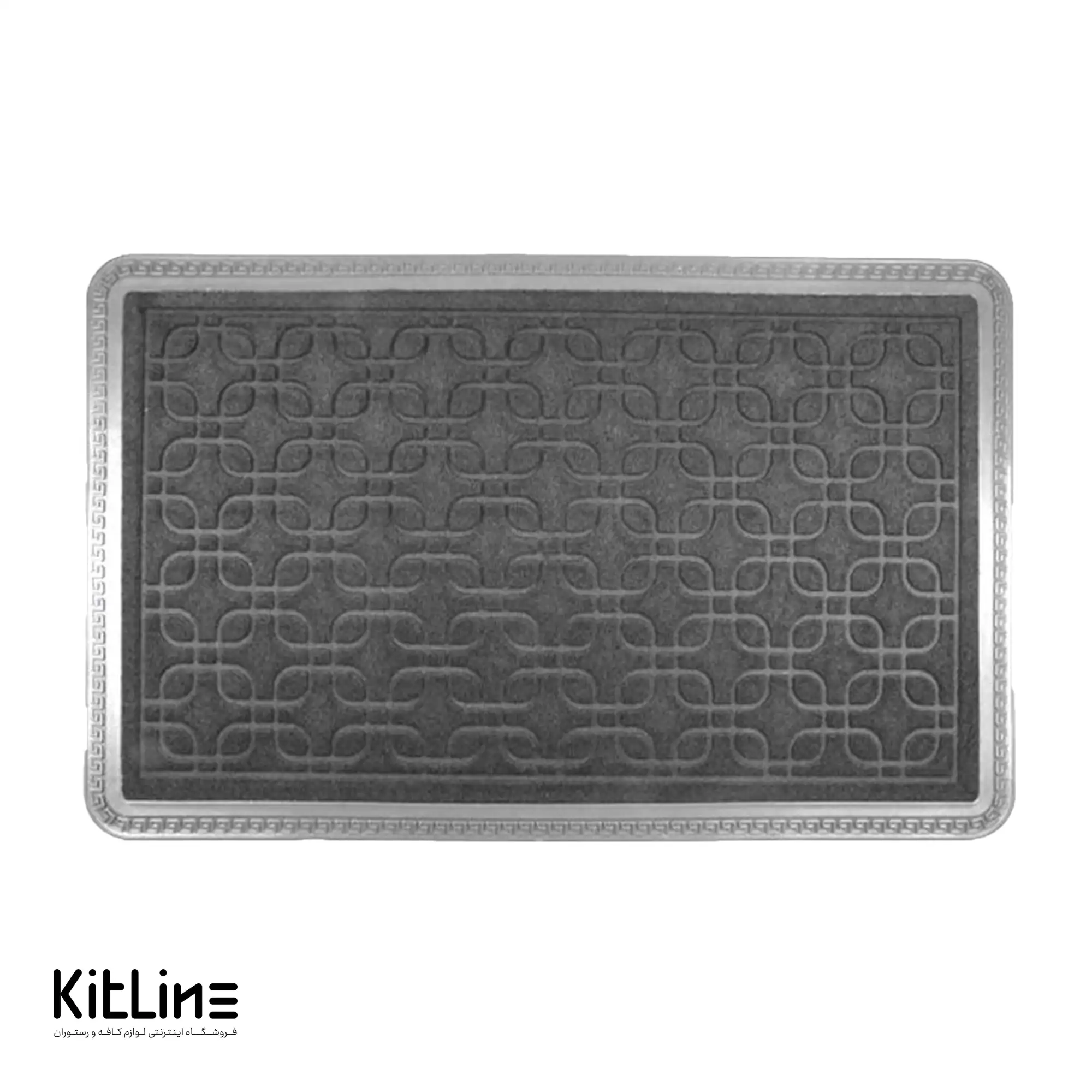 پادری مخملی ۶۵×۱۰۳ سانتیمتری طوسی سیر