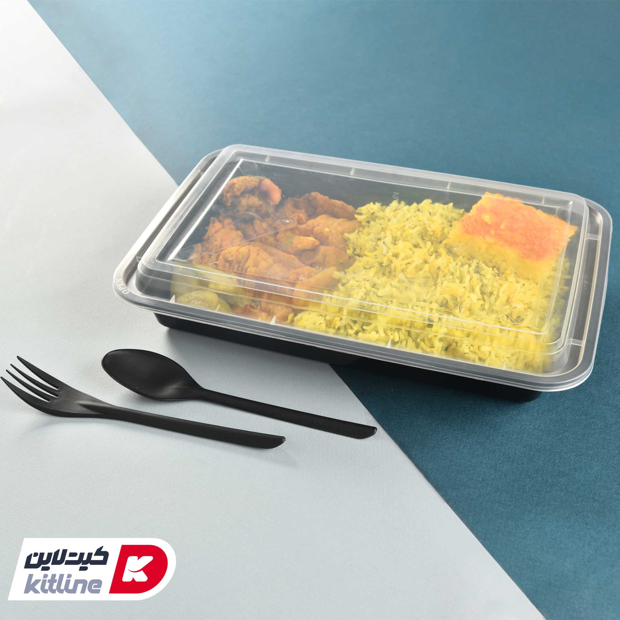 قاشق یکبار مصرف ۱۶ سانتیمتری مشکی مات (کارتن ۱۰۰۰ عددی) - تصویر 6