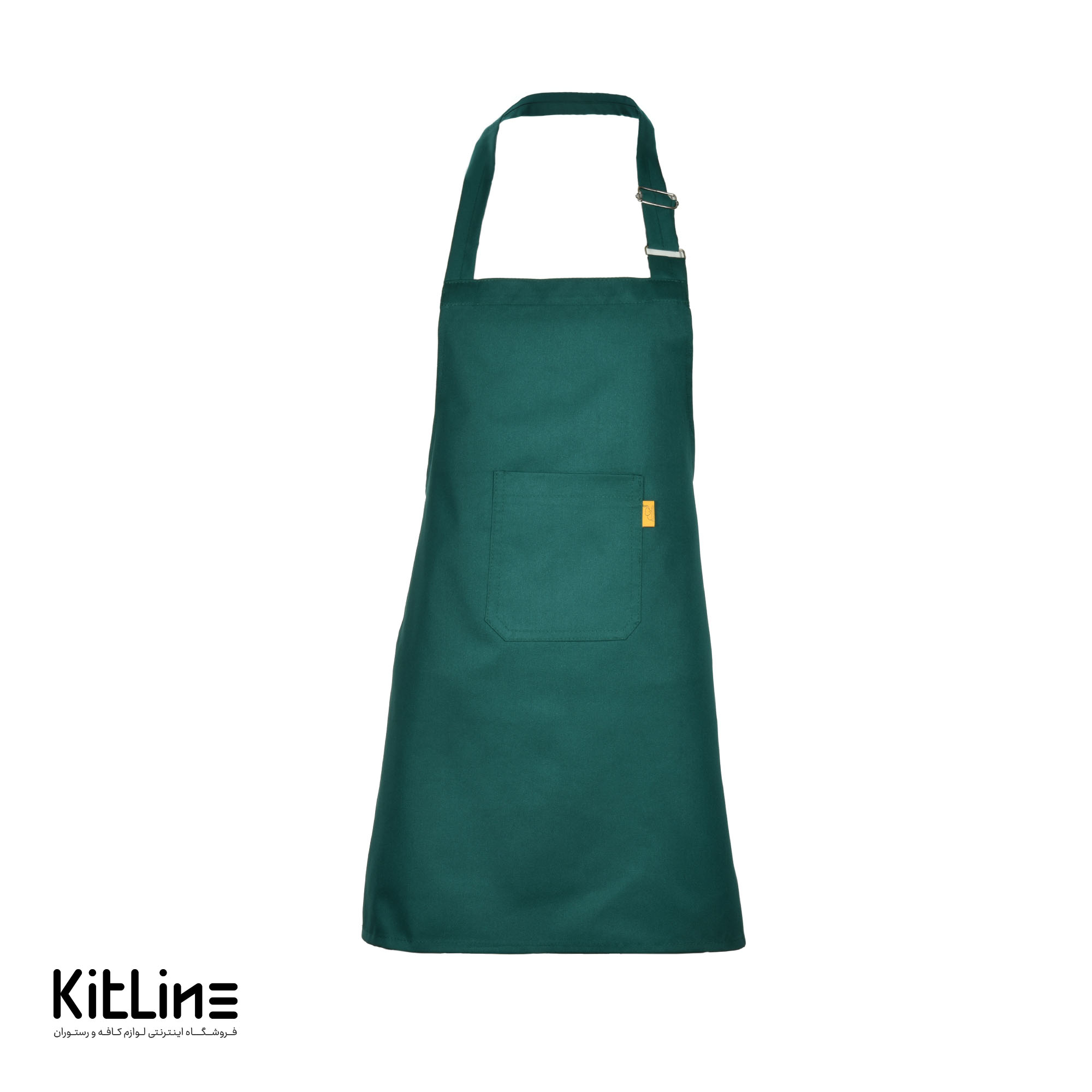 پيشبند کودکان فری سايز رنگ سبز تيره