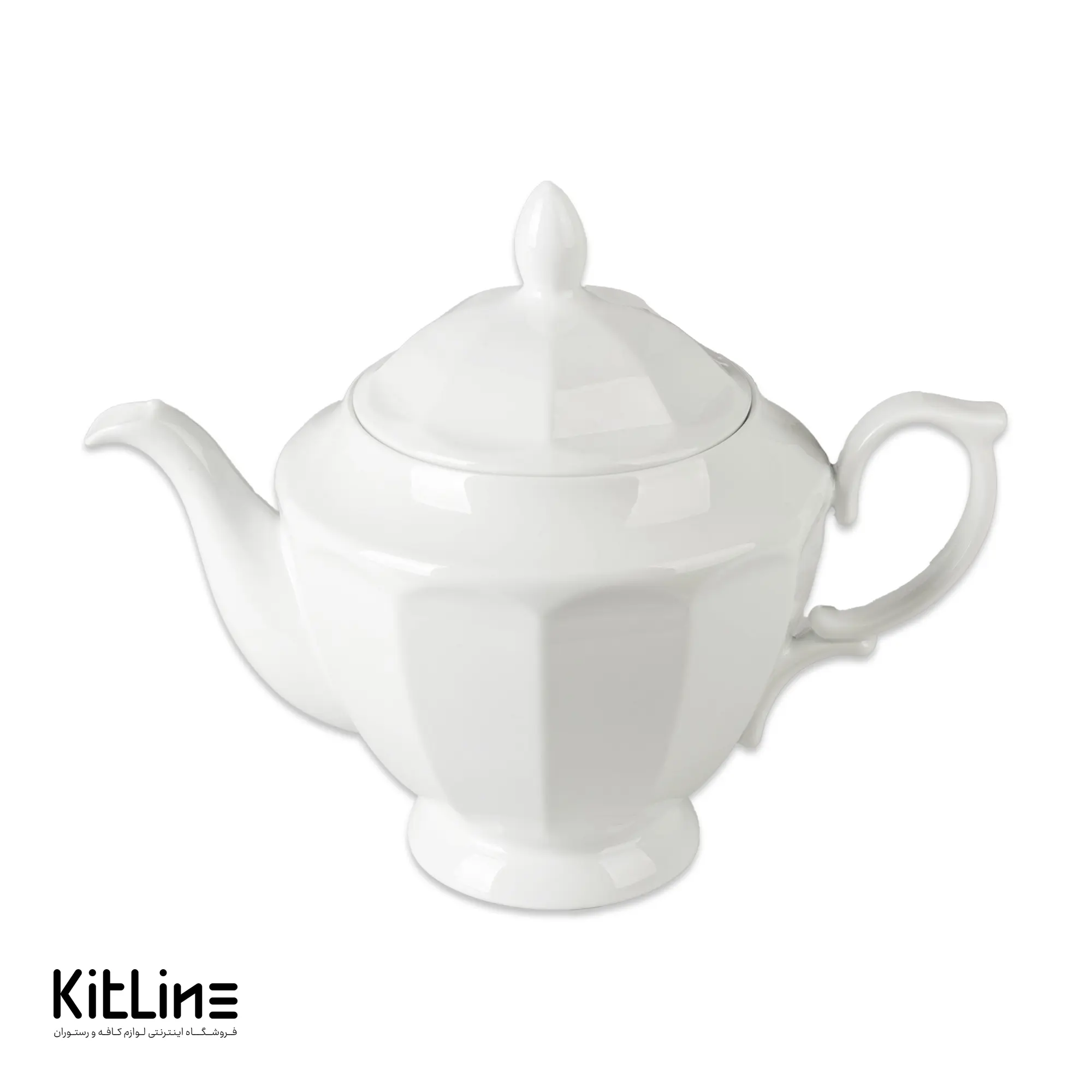 قوری چینی نئوکلاسیک ۱۰۶۵ میلیلیتری زرین