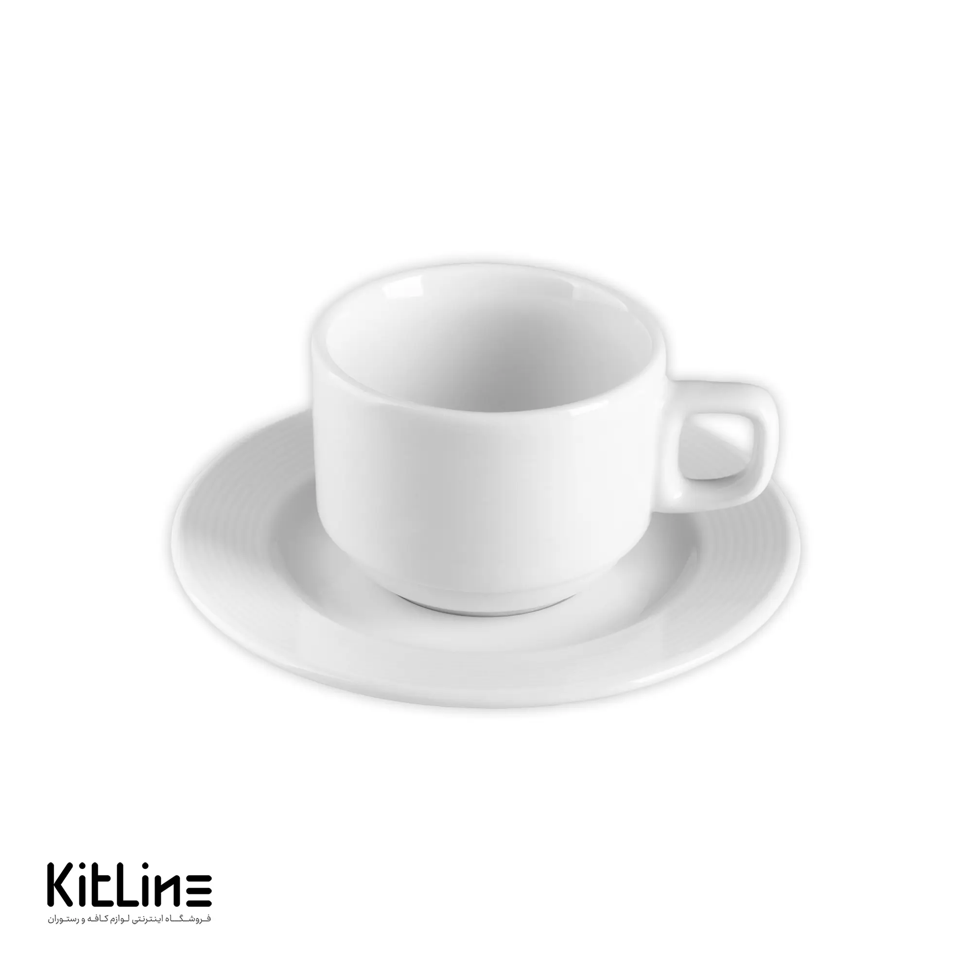 فنجان و نعلبکی چینی هتلی ۱۷۰ میلیلیتری تقدیس