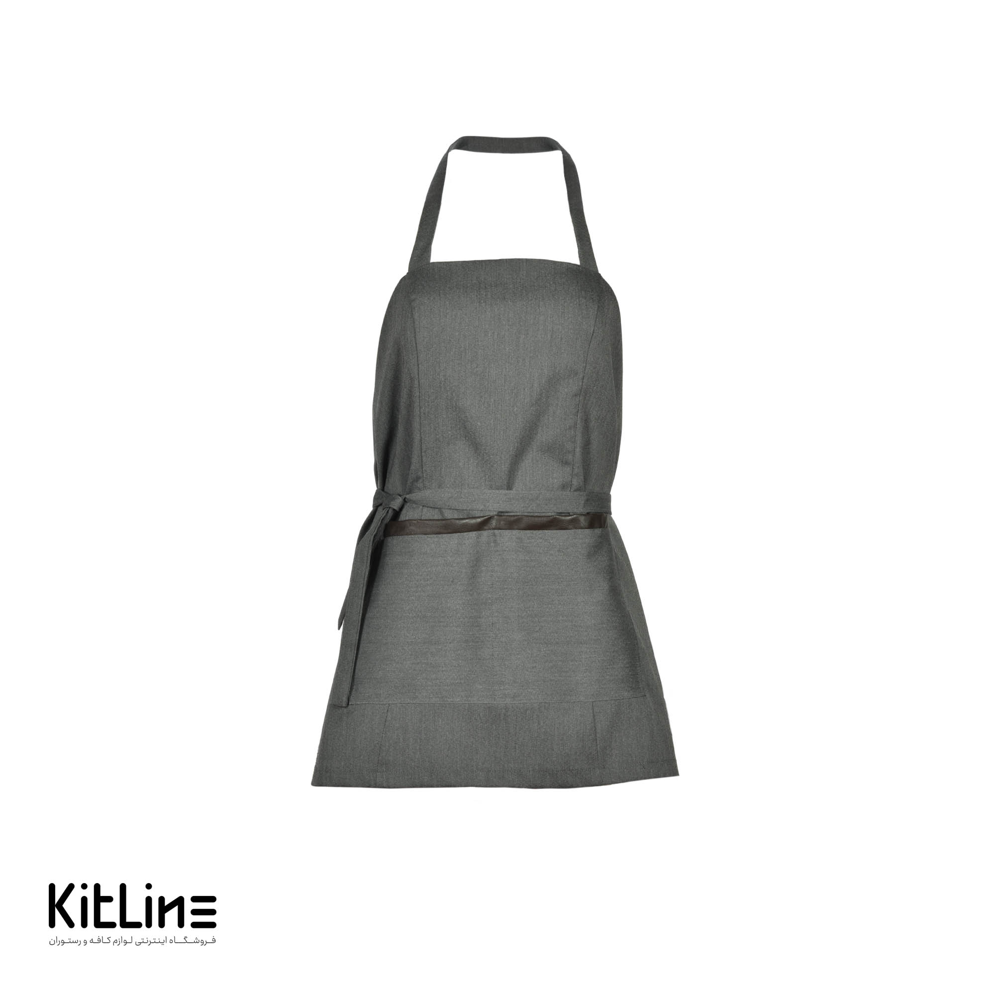 پیشبند زنانه طوسی ملانژ