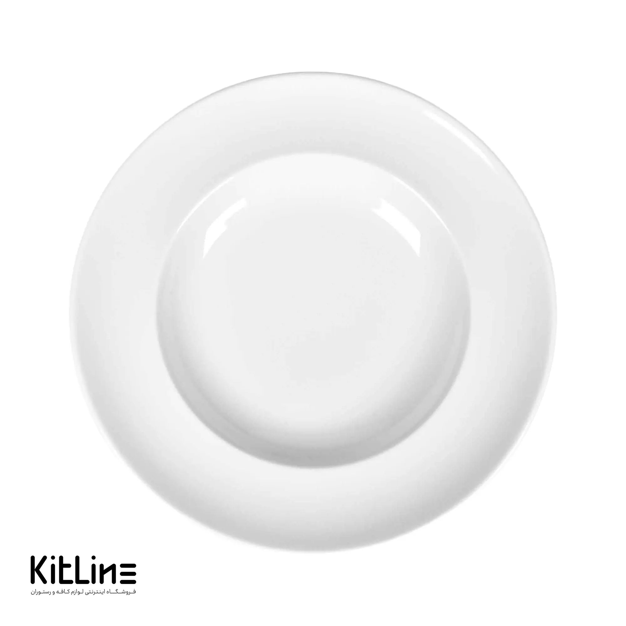 بشقاب گود پرسلین ۳۰ سانتیمتری کلاسیک سفید رک (RAK) - تصویر 7