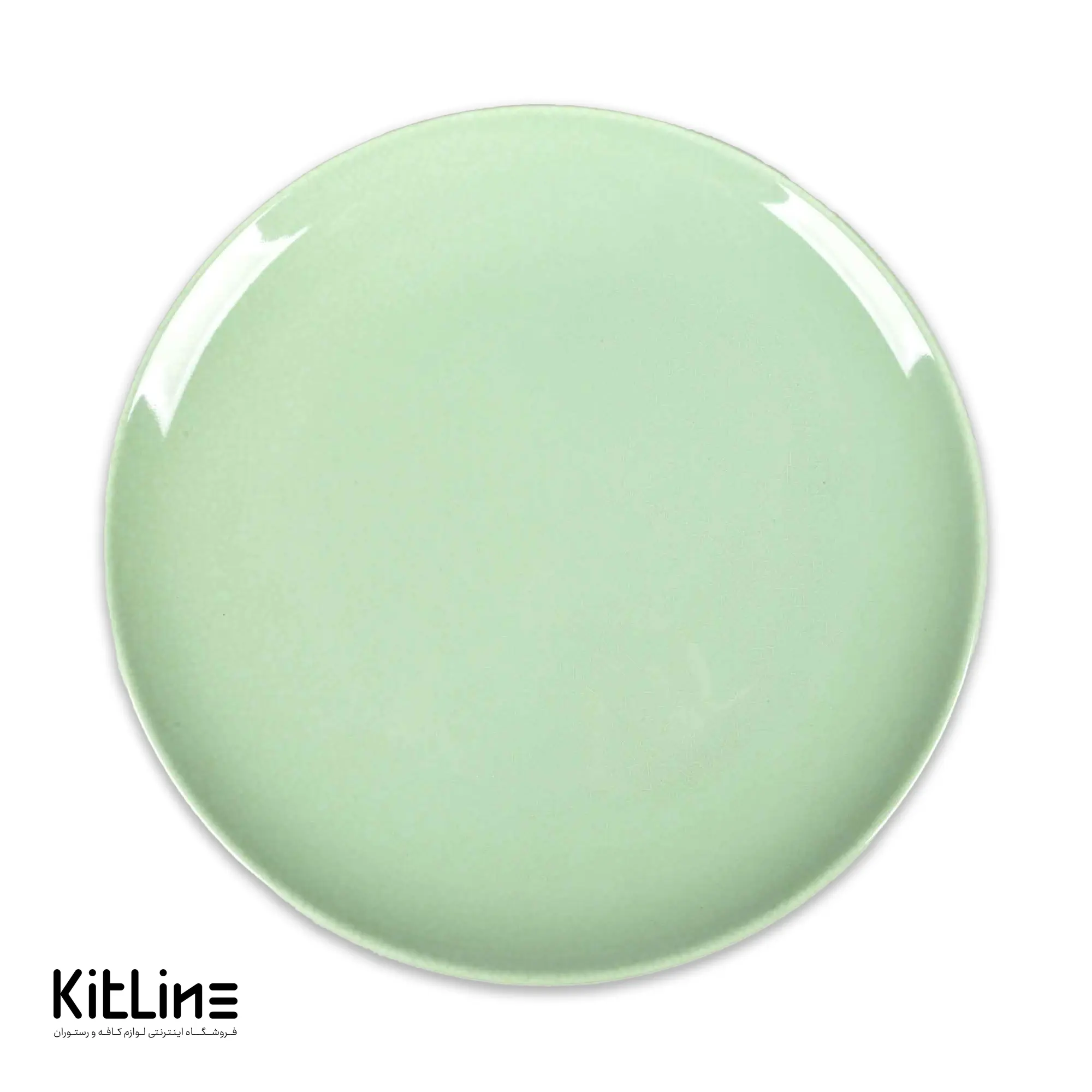 بشقاب پرسلین ۲۹ سانتیمتری وینتیج سبز رک (RAK) - تصویر 6