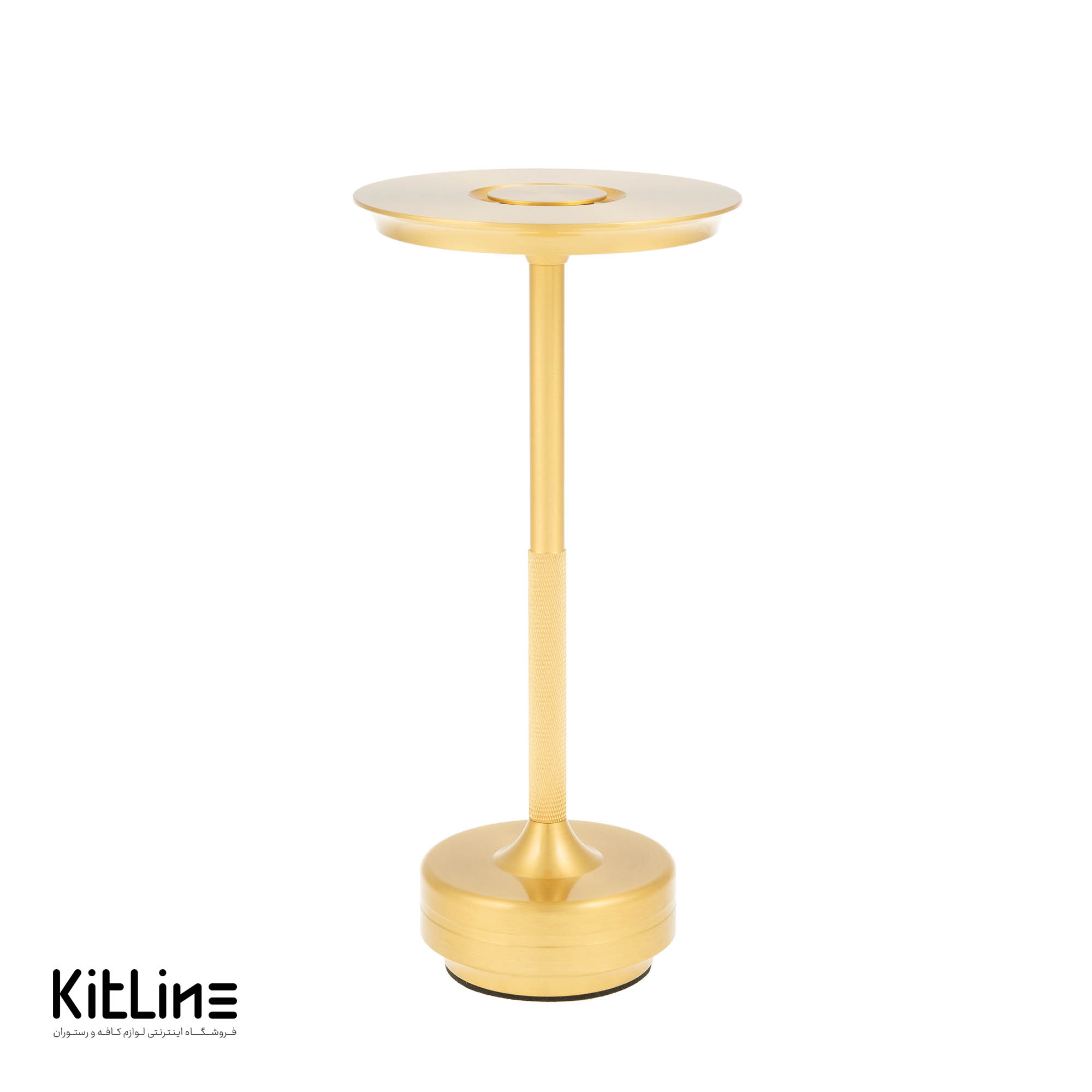 آباژور لمسی رومیزی شارژی طلایی (مدل MP-005)