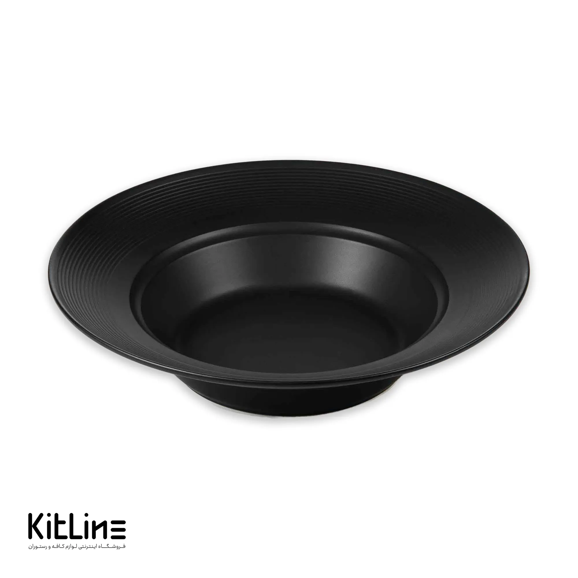 ظرف پاستا خوری استون ور ۲۷.۵ سانتیمتری مشکی مات سوژیلیت