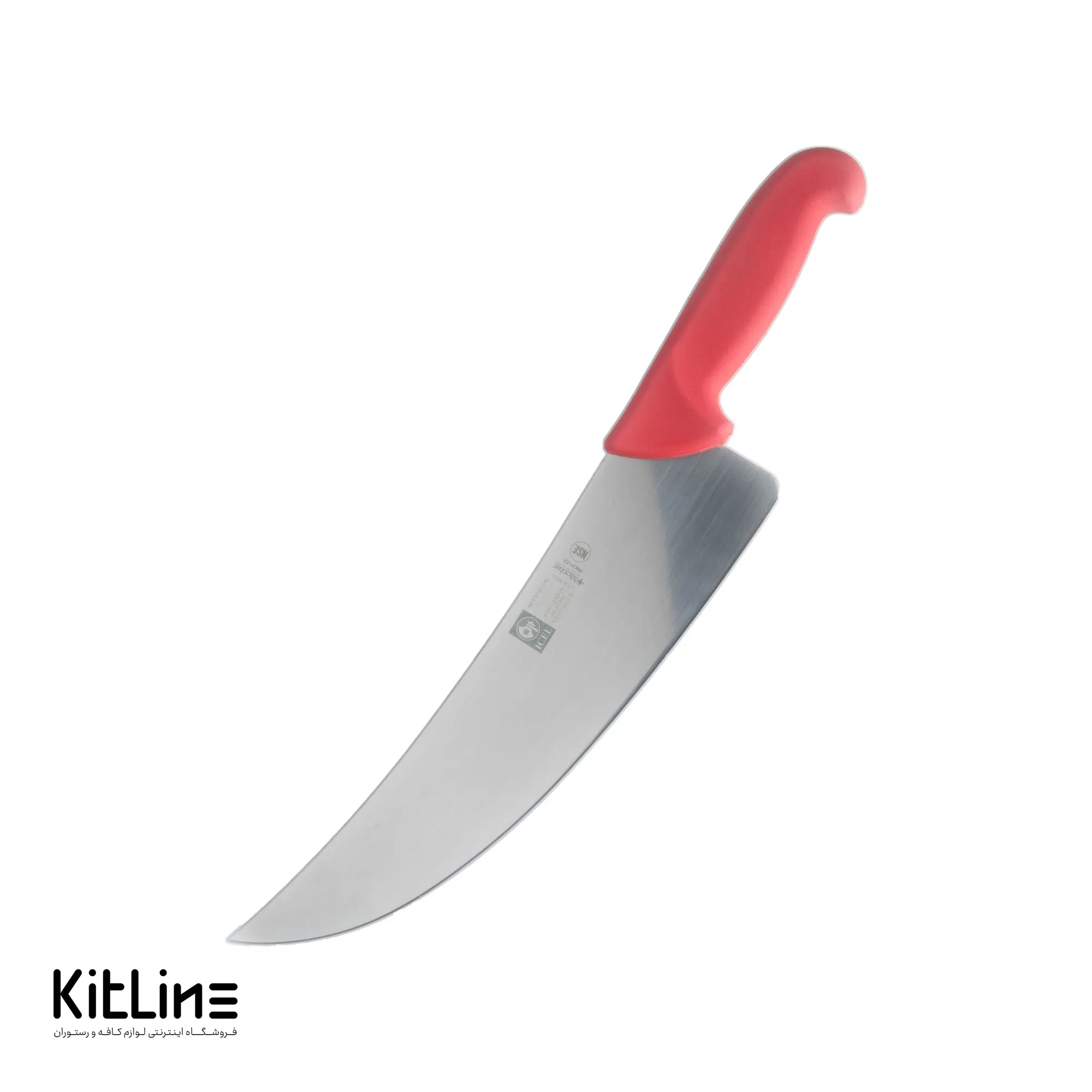 چاقو قصابی ۲۸ سانتیمتری ایسل دسته قرمز