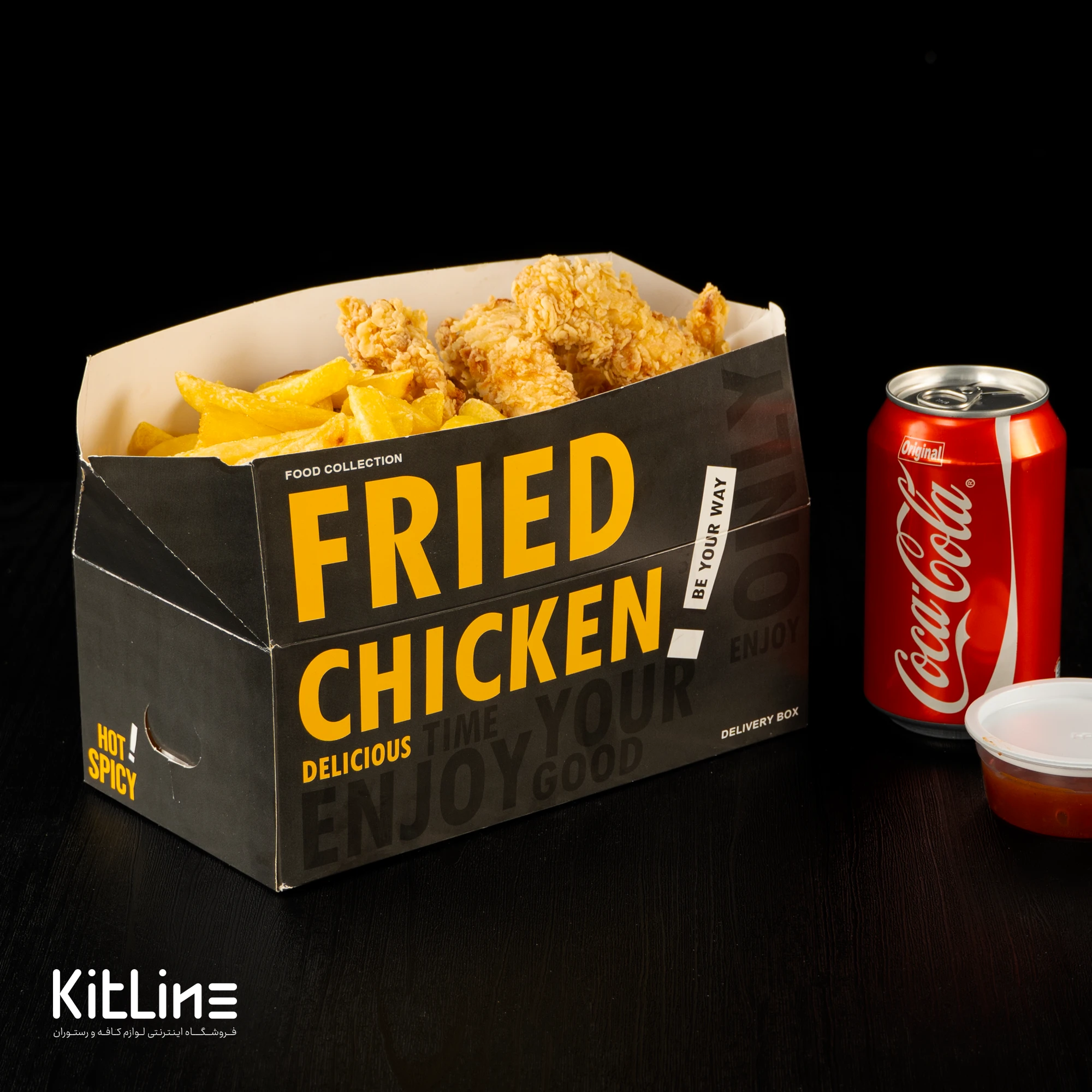 جعبه سوخاری یکبار مصرف ايندربرد ۱۱×۲۱ سانتیمتری مشکی (کارتن ۳۰۰ عددی) - تصویر 5