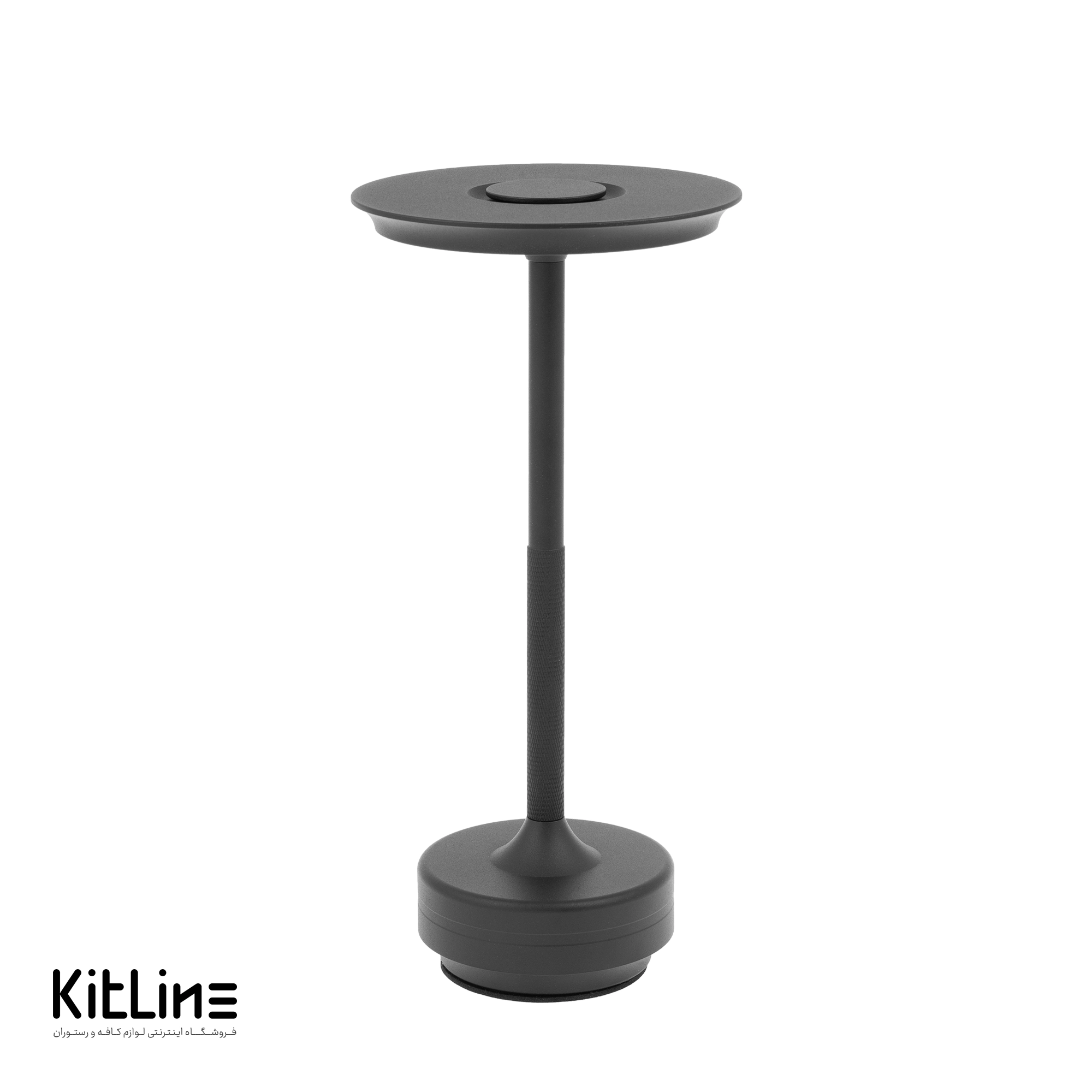 آباژور لمسی رومیزی شارژی مشکی (مدل MP-005)