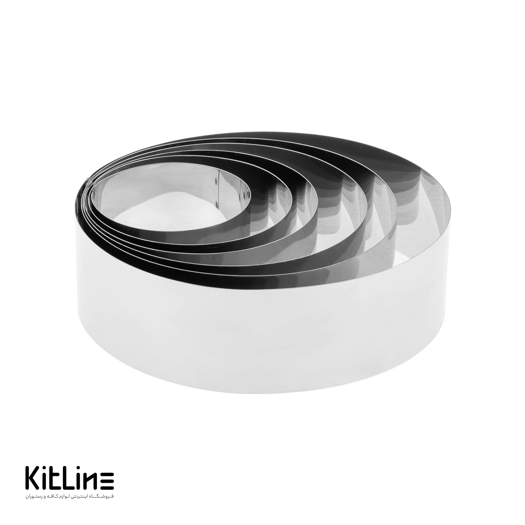 رینگ کیک و دسر استیل (مجموعه ۶ عددی)