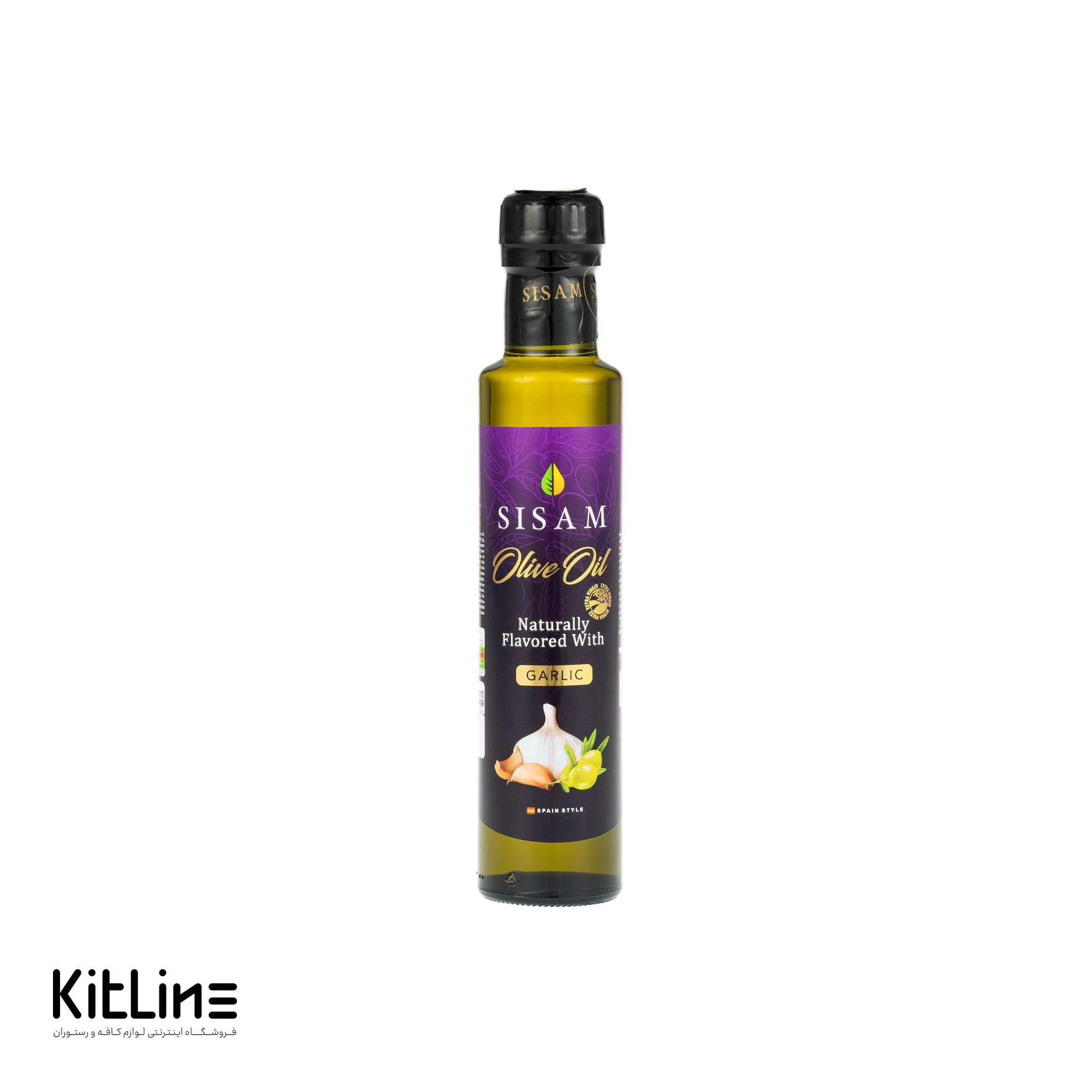 روغن زیتون با طعم سیر سی سام ۲۵۰ میلی لیتری (تک عددی)