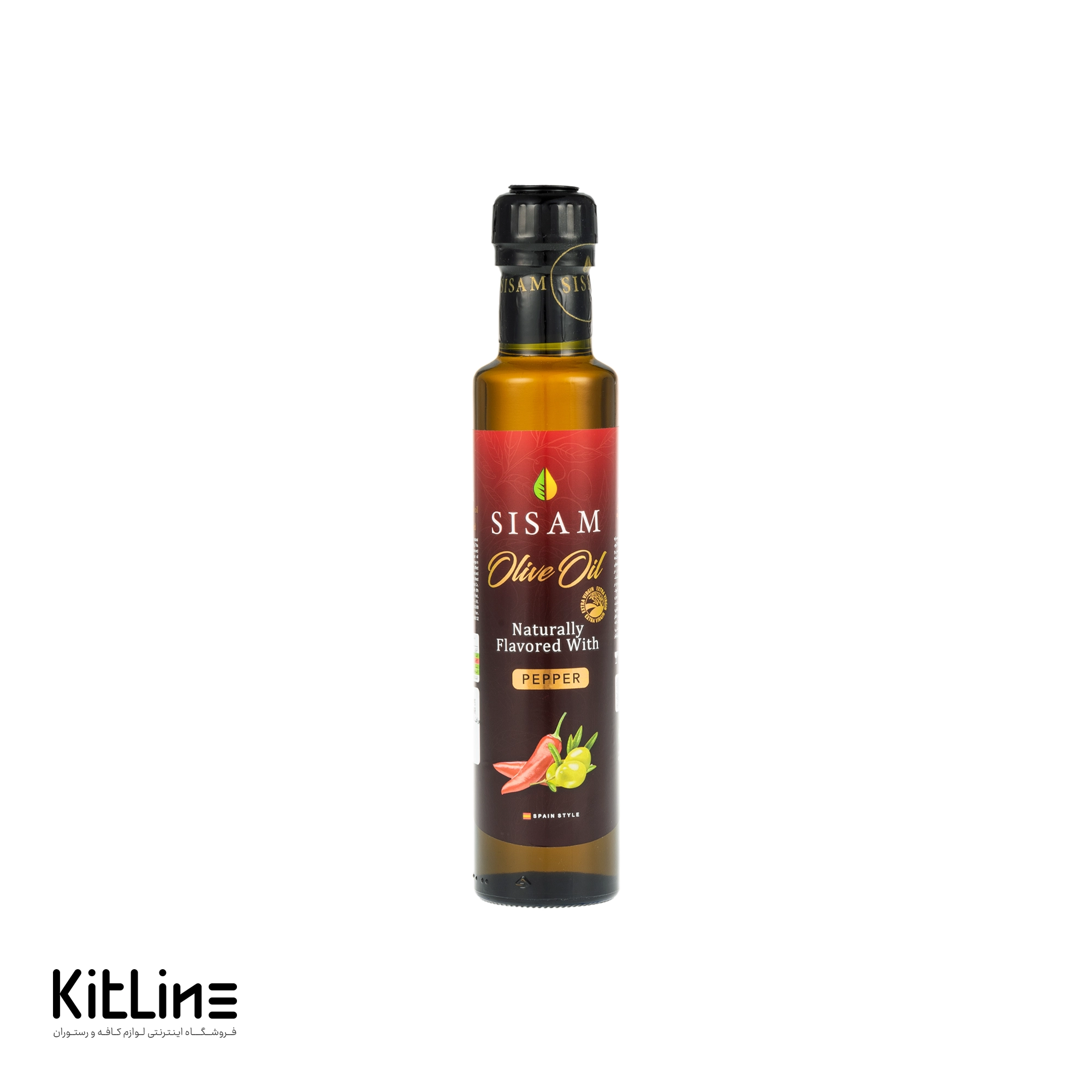 روغن زیتون با طعم فلفل سی سام ۲۵۰ میلی لیتری (تک عددی)