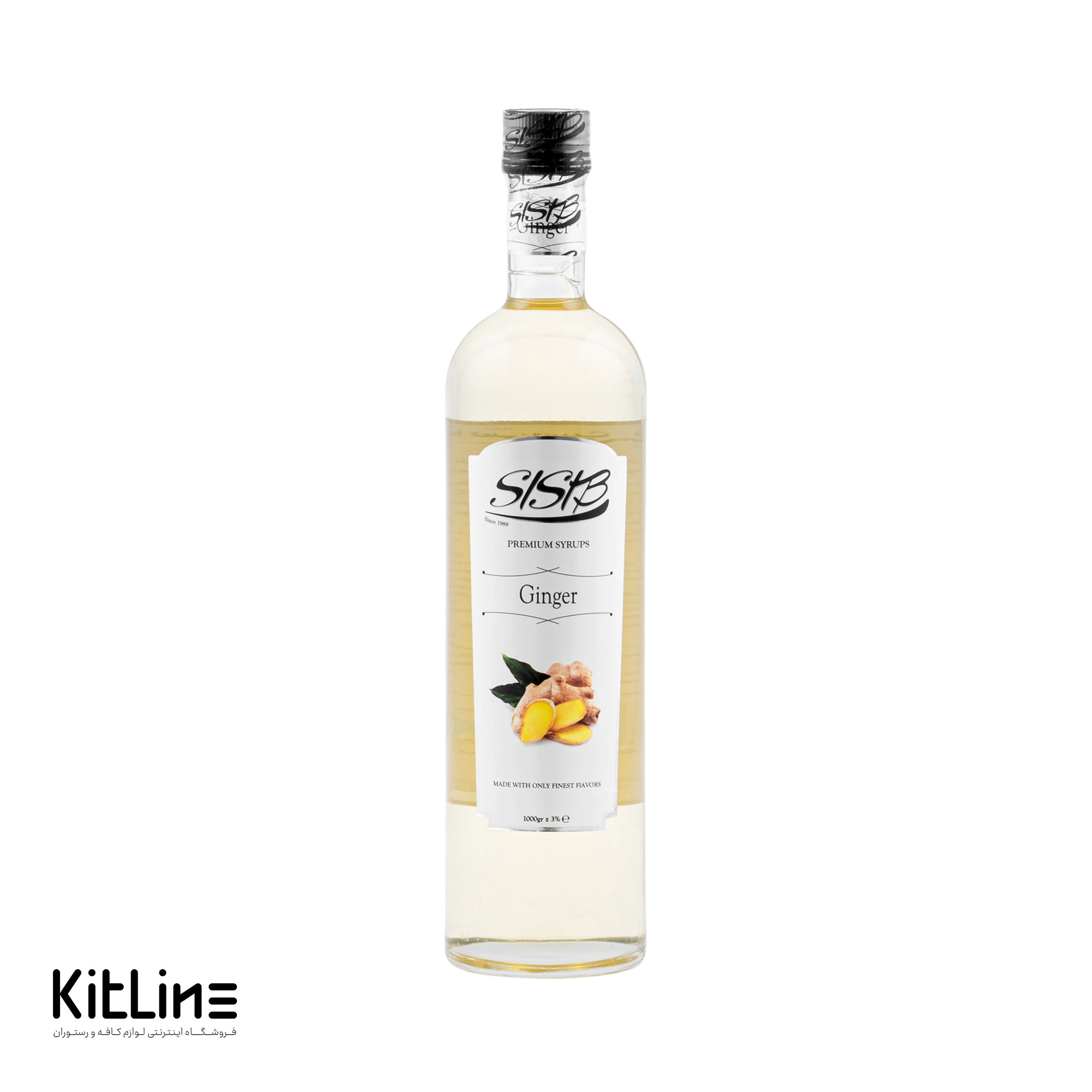 سیروپ زنجبیل سی سیب ۱ لیتری
