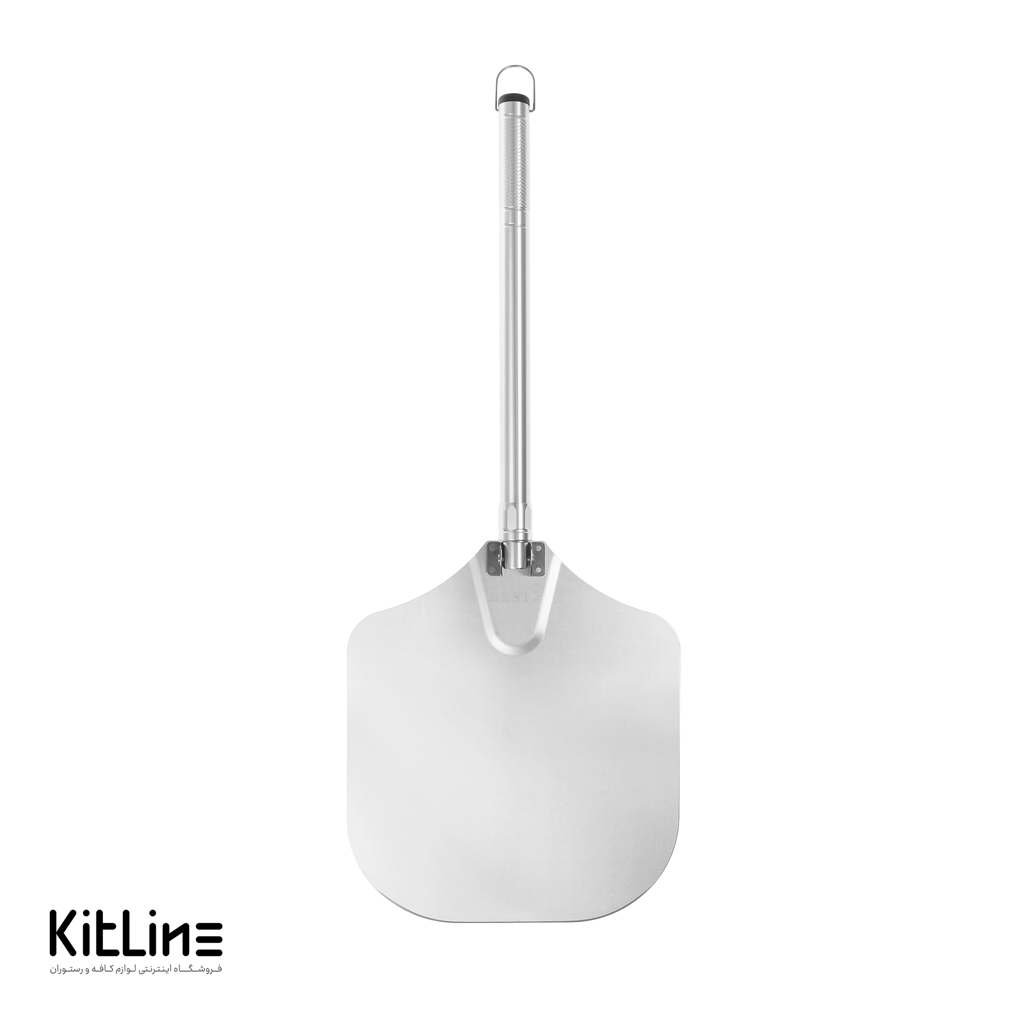 پارو پیتزا آلومینیومی مستطیلی کف ۳۰ دسته ۴۰ سانتیمتری بست (BEST)