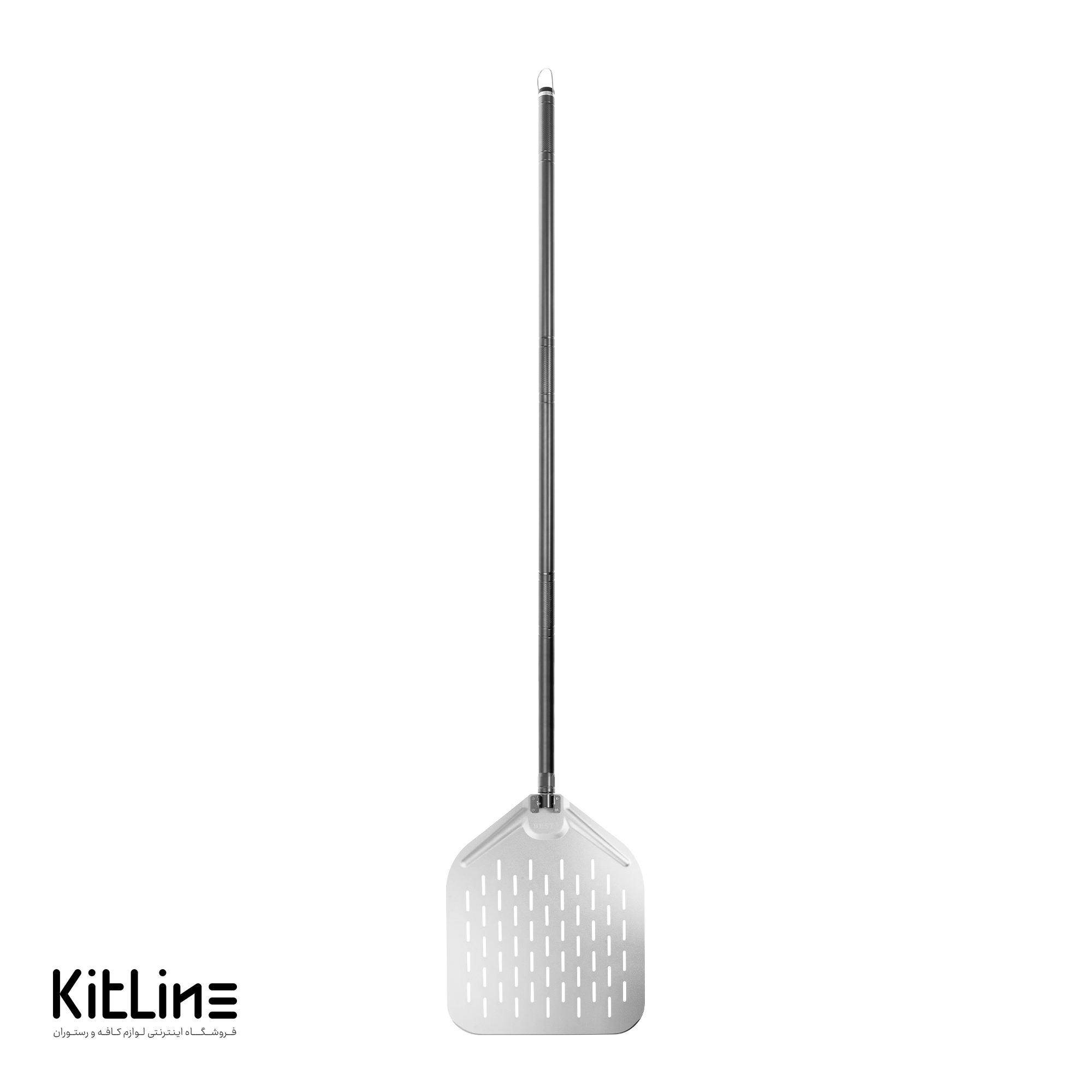 پارو پیتزا پانچ آلومینیومی مستطیلی کف ۳۶ دسته تا شو ۱۲۰ سانتیمتری بست (BEST)