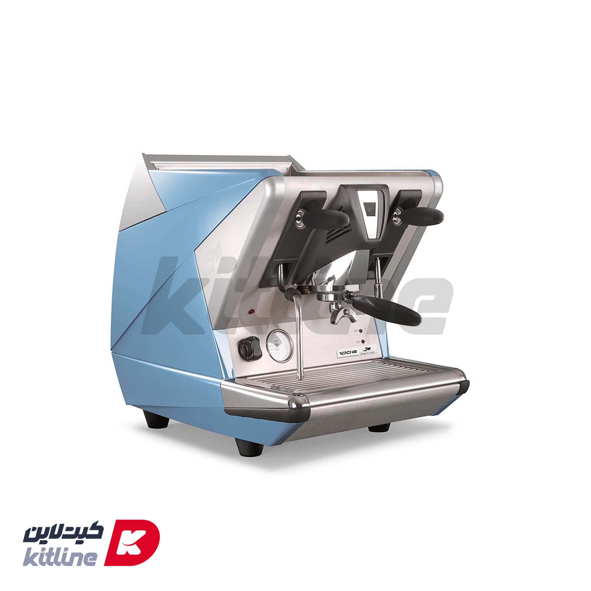دستگاه قهوه تک گروپ سن مارکو مدل 100S Practical آبی روشن
