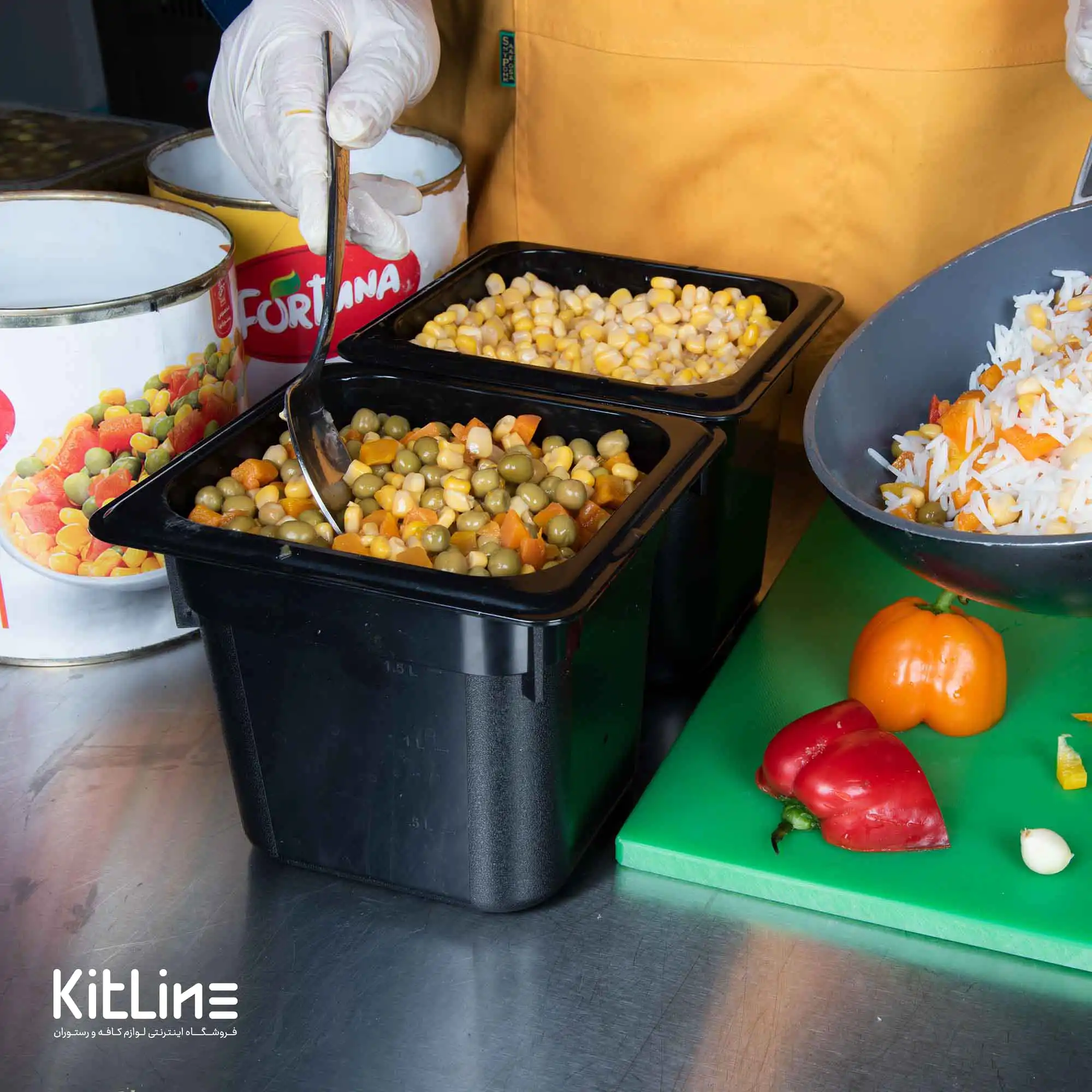 کنسرو مخلوط سبزیجات فورتونا ۲/۵ کیلوگرمی - تصویر 6