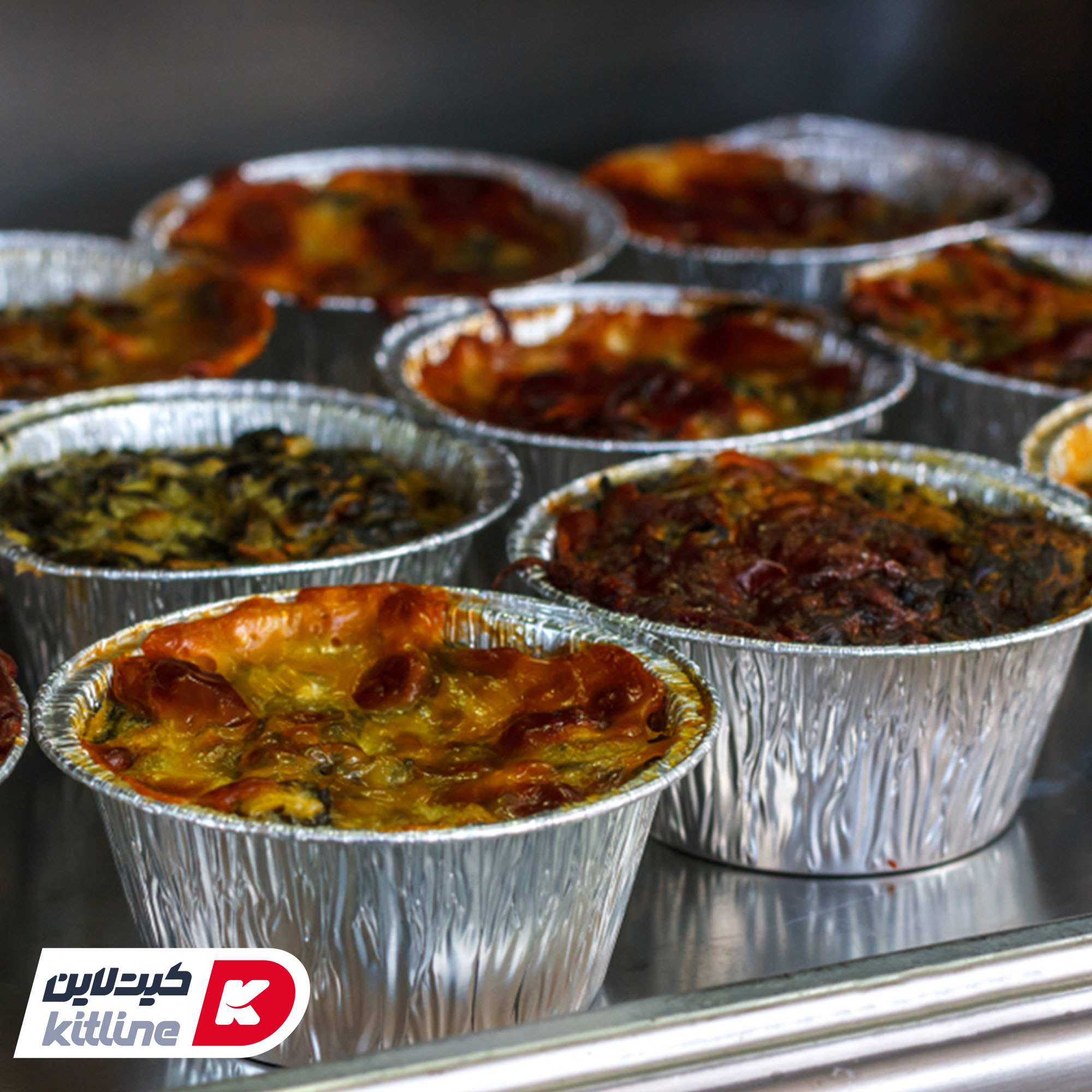 کاسه آلومینیومی یکبار مصرف ۵۰۰ میلی لیتری با درب (کارتن ۱۵۰۰ عددی) - تصویر 10