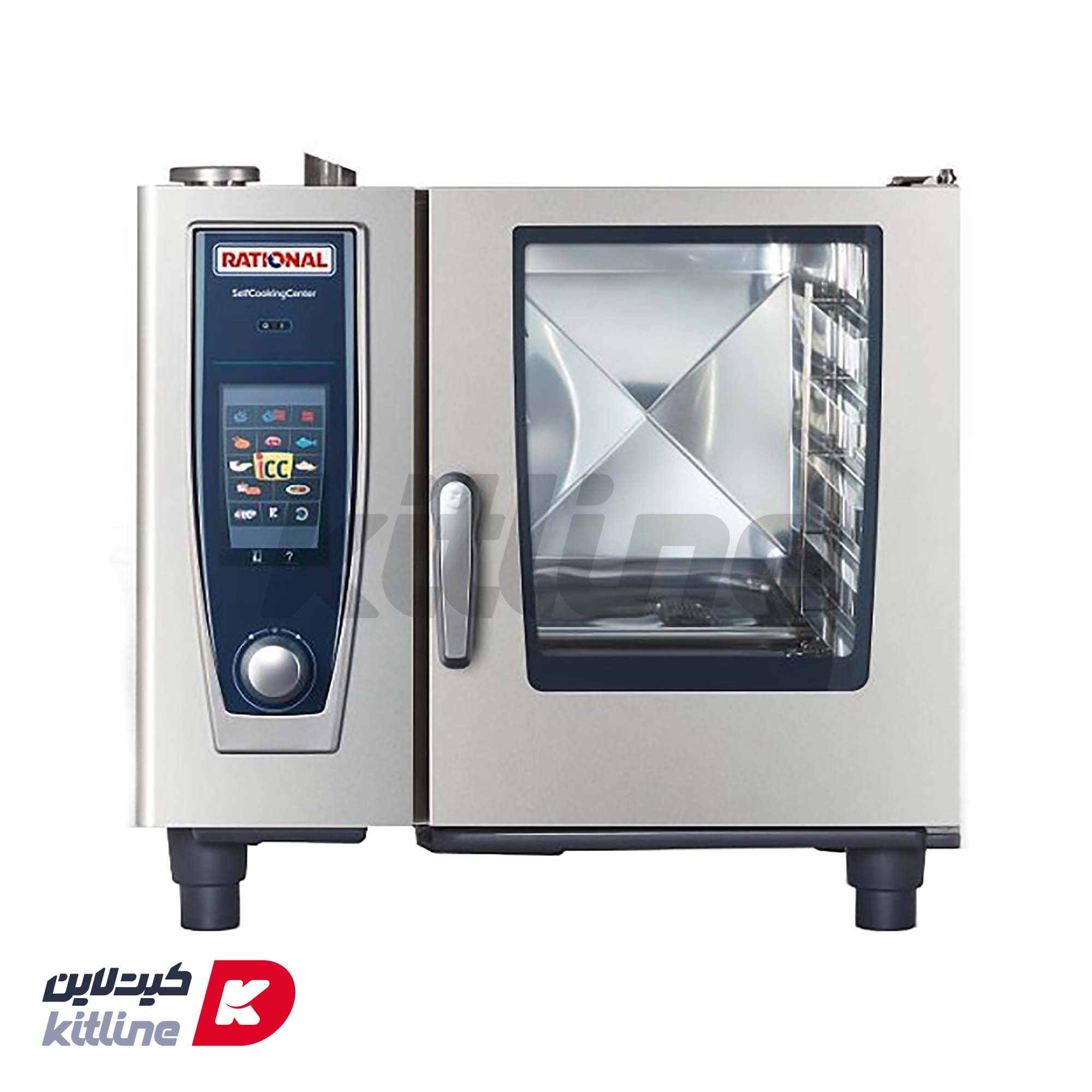 فر پخت ترکیبی رشنال ۶ سینی مدل Self Cooking Center 61