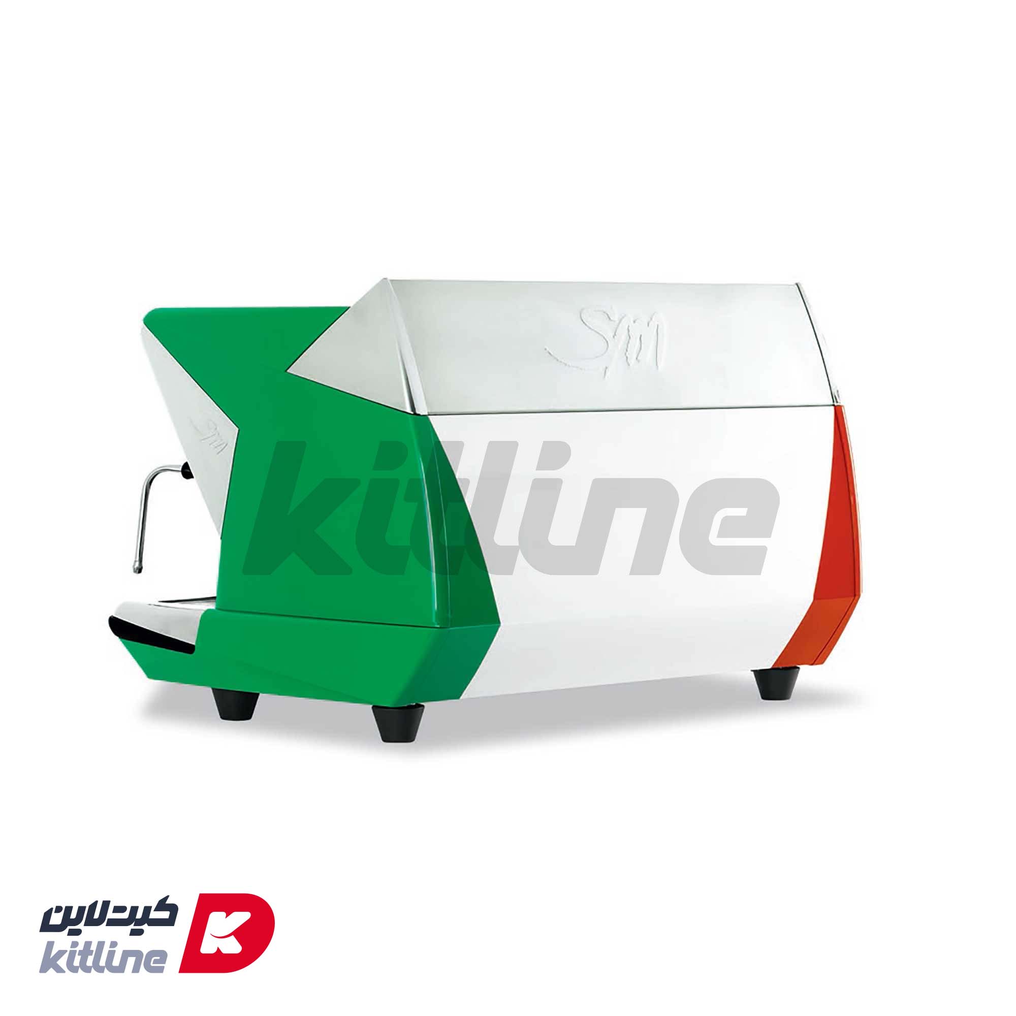 دستگاه قهوه دو گروپ اتوماتیک سن مارکو مدل 100E سه رنگ