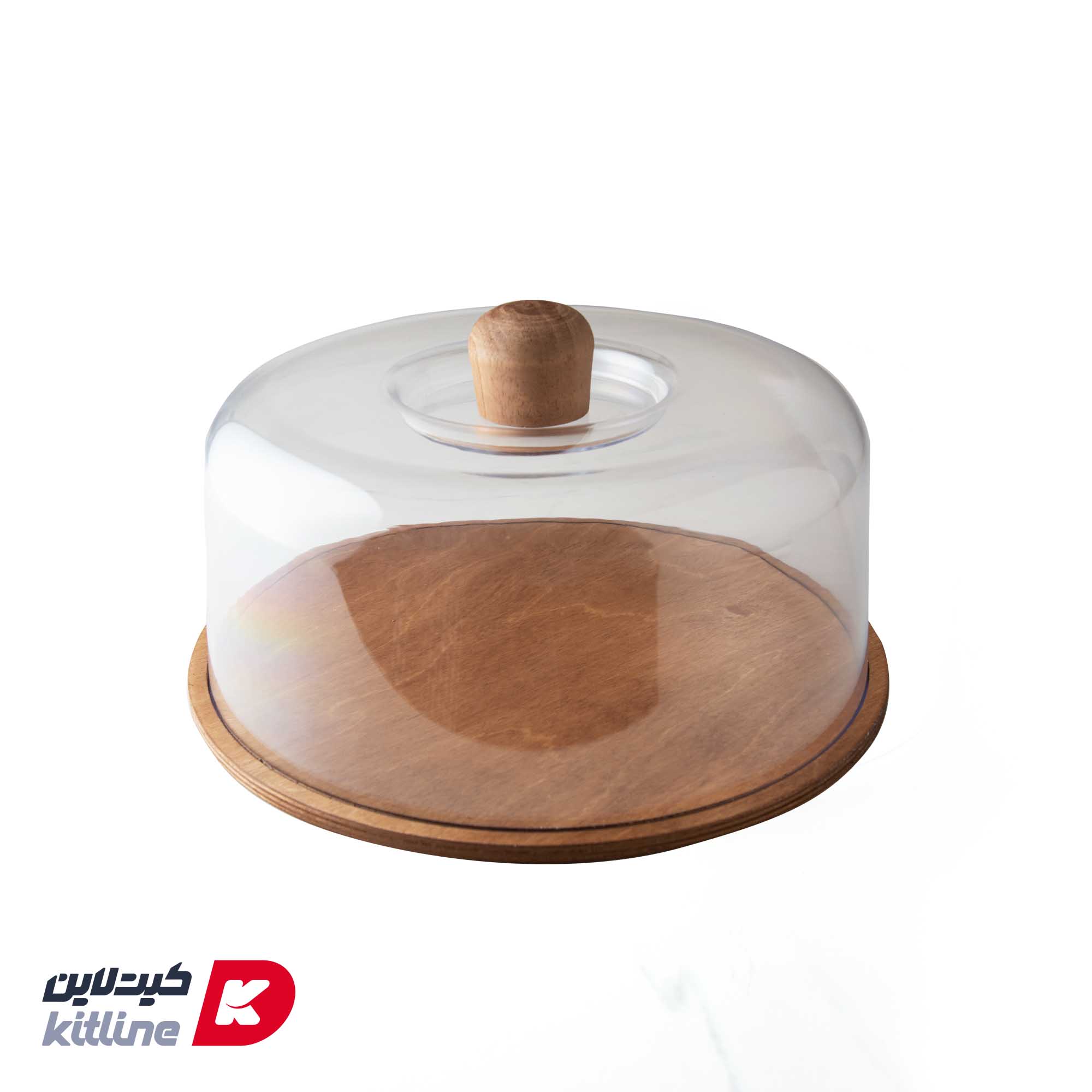 شو کیک چوبی ۳۵ سانتیمتری همراه با درب طلقی