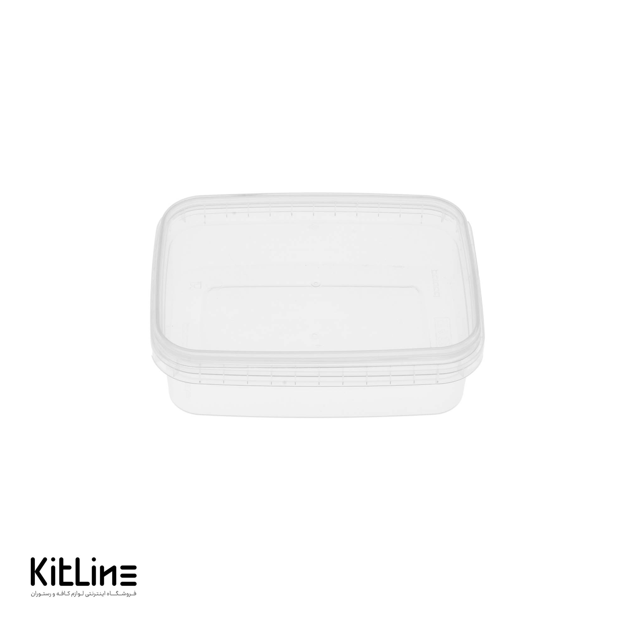 ظرف یکبار مصرف ۲۵۰ میلی لیتری شفاف همراه درب (کارتن ۳۰۰ عددی) - تصویر 3