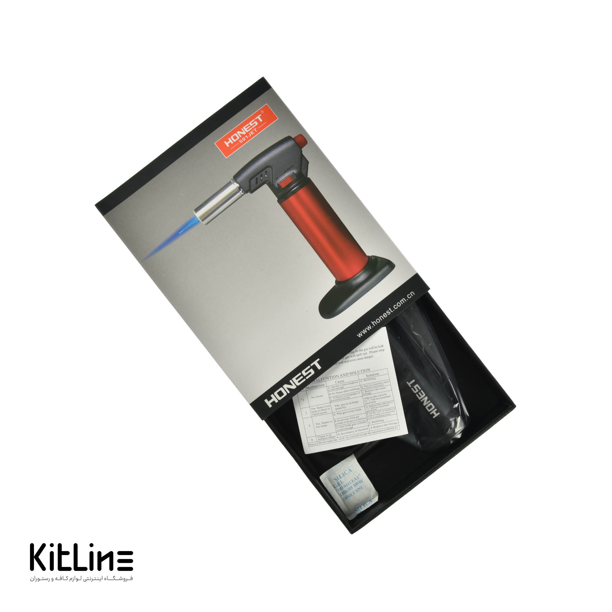 تورچ فندکی کوچک مخزن دار - تصویر 3