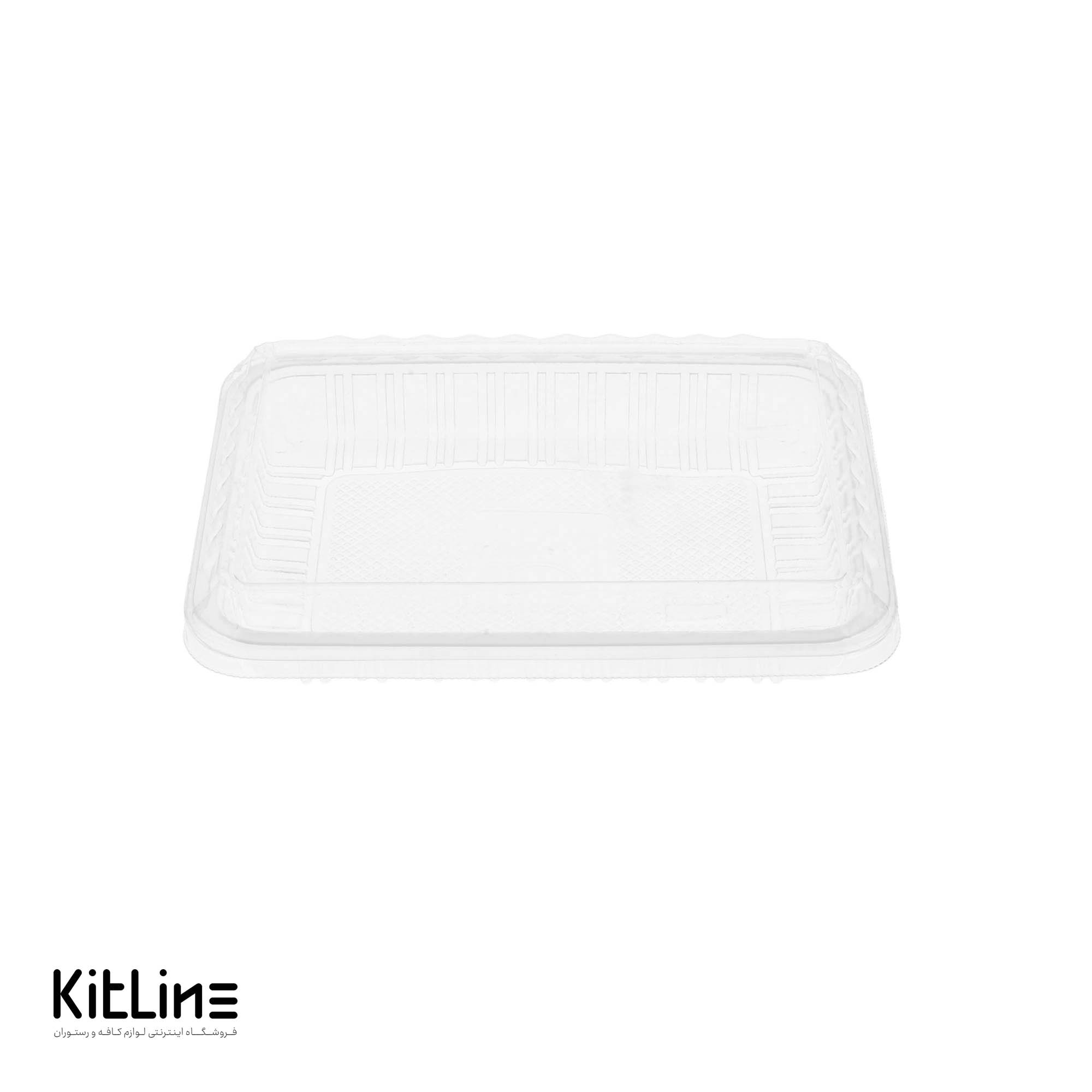 ظرف یکبار مصرف ۳×۱۳×۱۹ سانتیمتری شفاف همراه درب (کارتن ۲۰۰ عددی) - تصویر 3