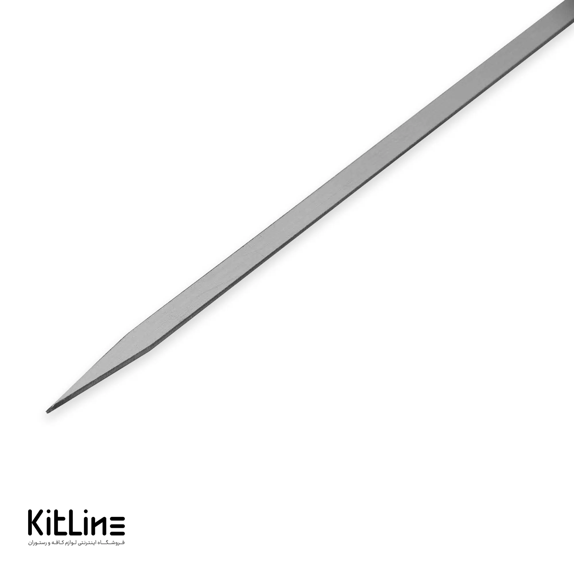 سیخ جوجه کباب شمشیری ۱.۵×۶۴.۵ سانتیمتری استیل - تصویر 4