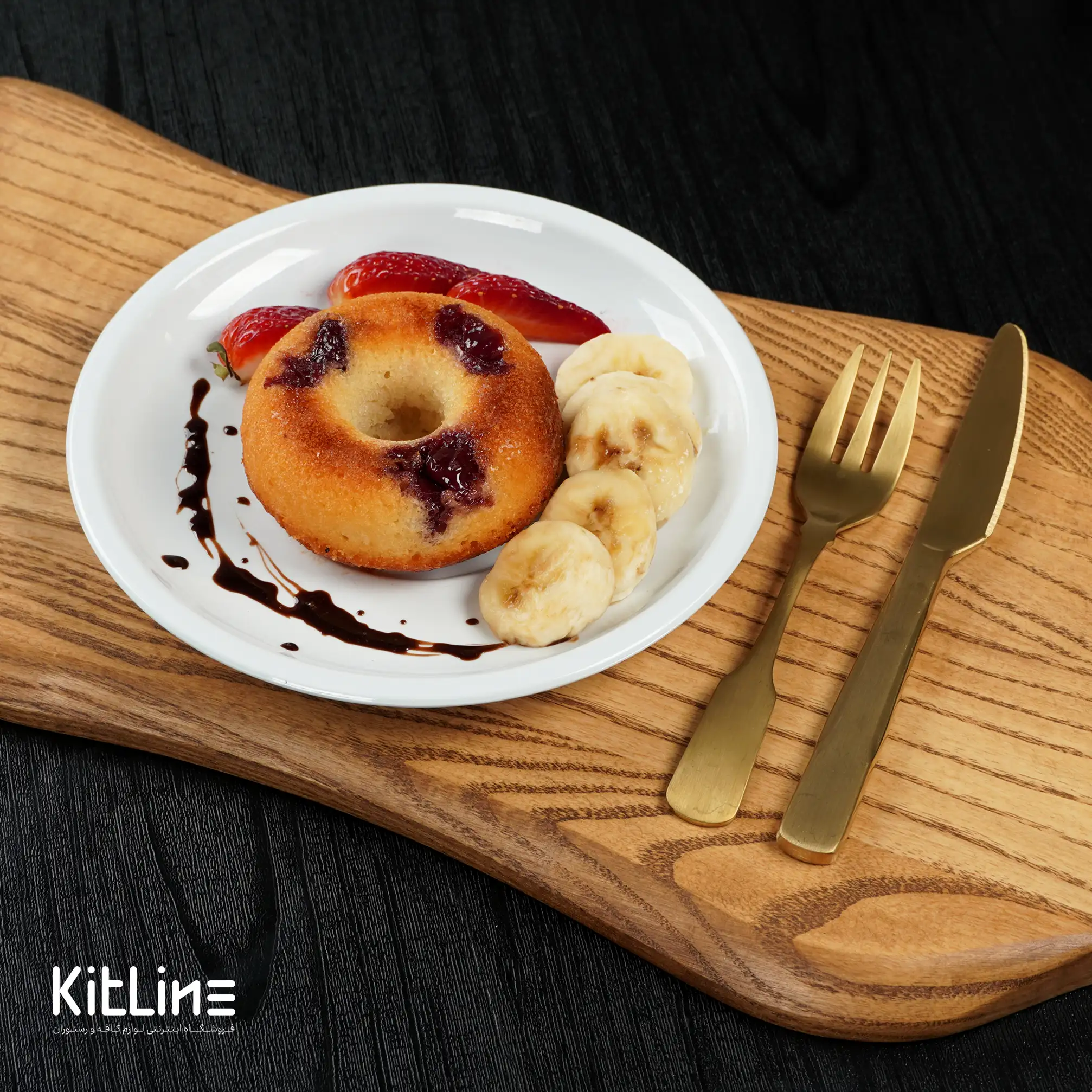 بشقاب ملامین ۱۷ سانتیمتری سفید - تصویر 3