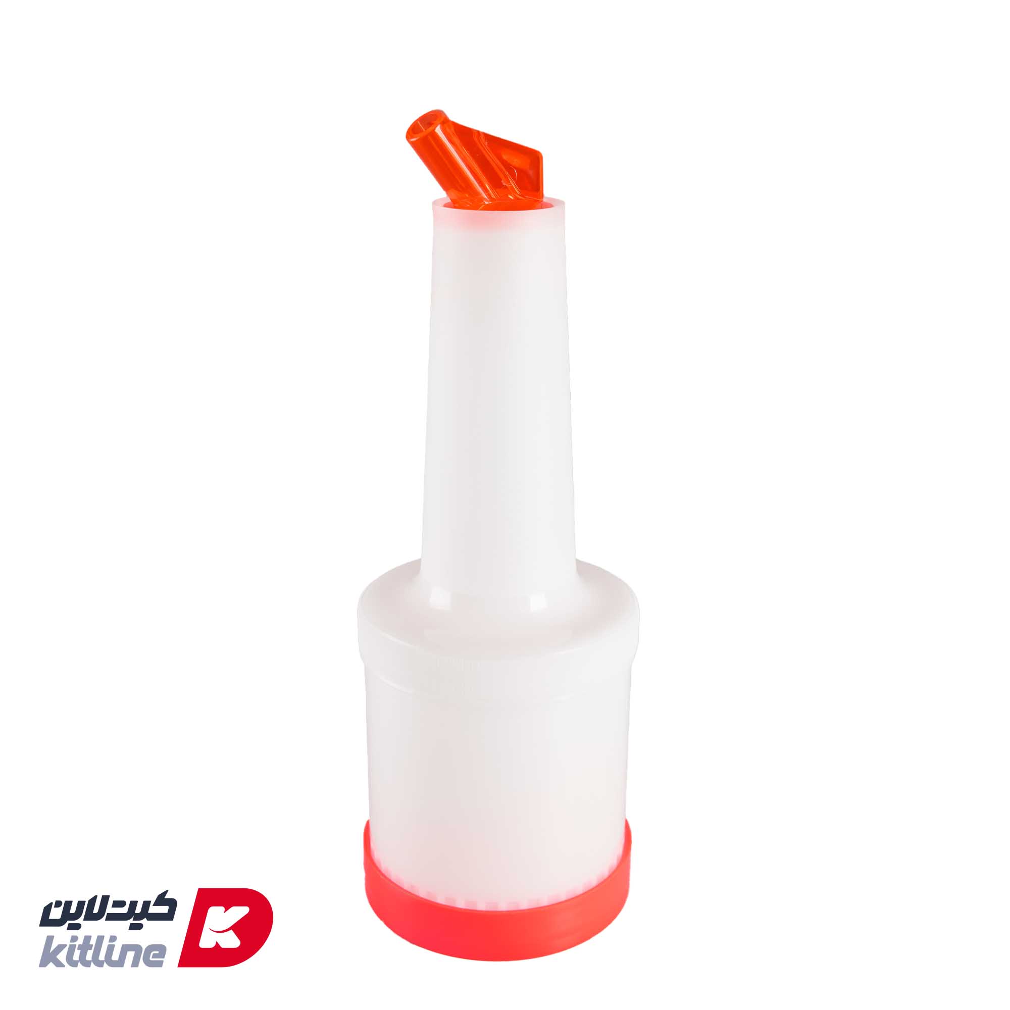 بطری ۵۰۰ میلی‌لیتری با درب آسان ریز قرمز