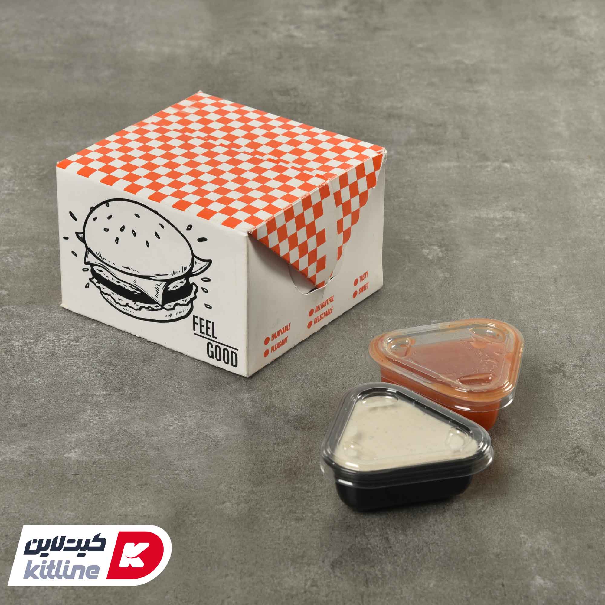 جعبه برگر یکبار مصرف کاغذی ایندربرد ۱۲×۱۲ سانتیمتری (کارتن ۶۵۰ عددی) - تصویر 6