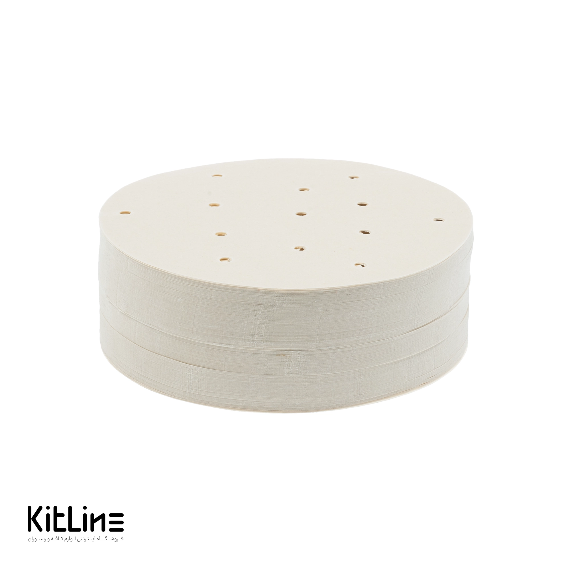 کاغذ همبرگر گرد سوراخ دار ۱۵ سانتیمتری (کارتن ۵۰۰ عددی) - تصویر 3