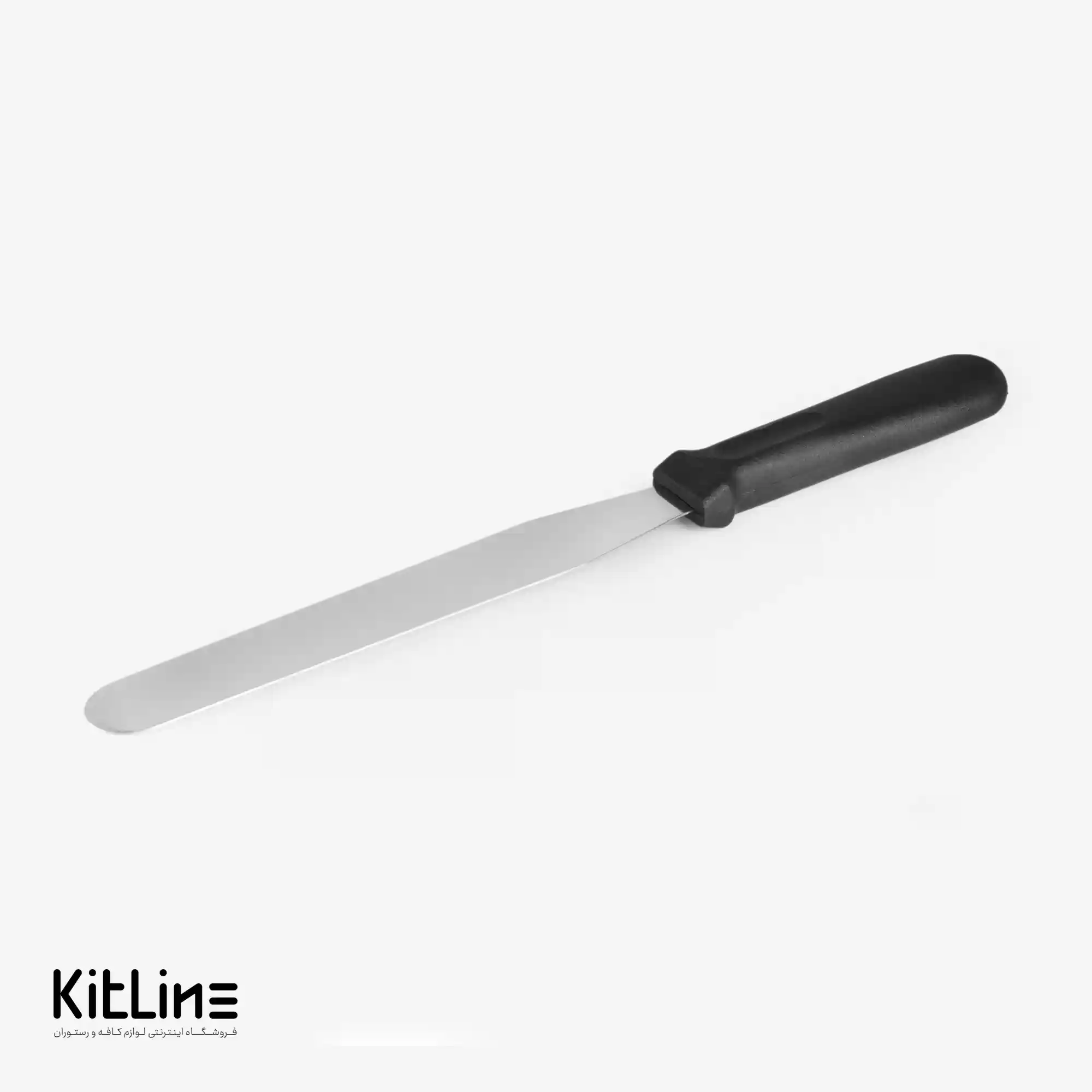 اسپاچولا پالت صاف ۲۰ سانتیمتری استیل