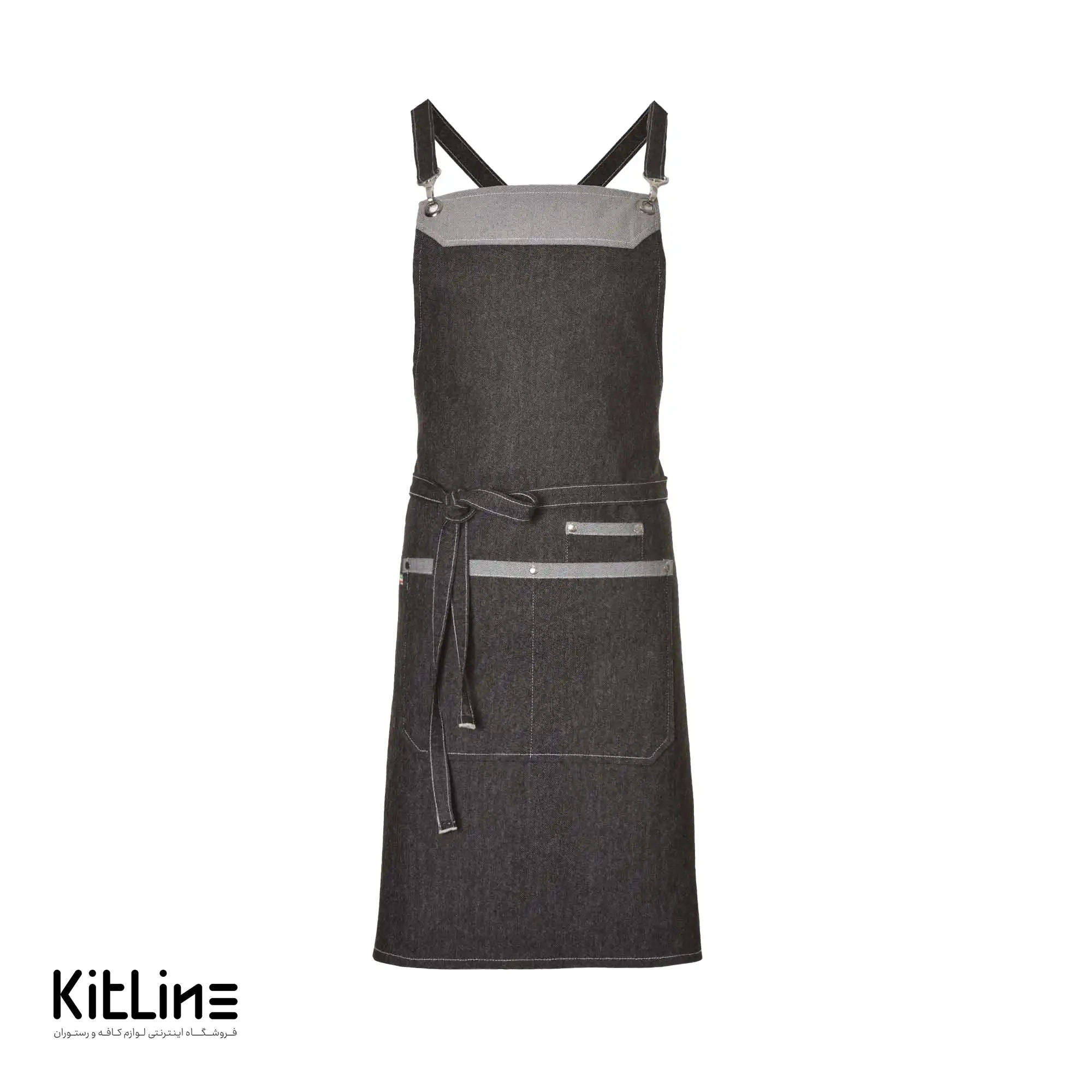 پیشبند جین ۳ جیب کیوان - تصویر 2