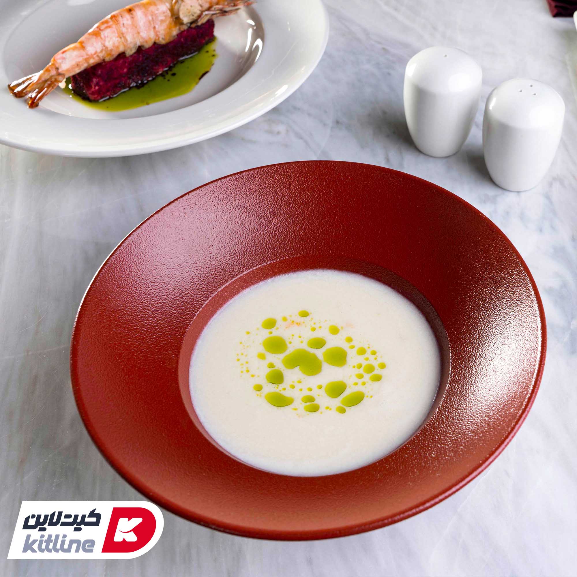 نمک پاش پرسلین کلاسیک سفید رک (RAK) - تصویر 6