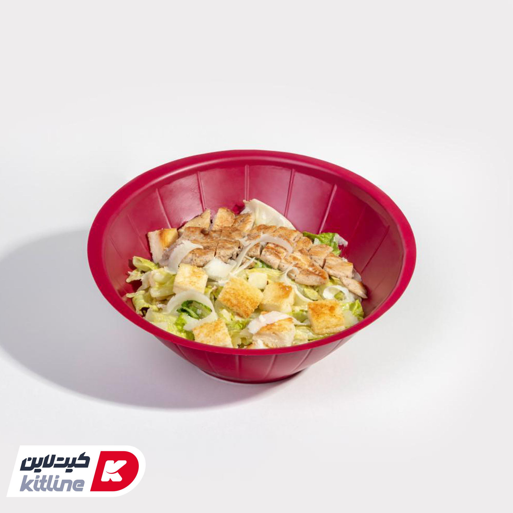 ظرف سالاد یکبار مصرف ۱۰۰۰ میلی لیتری قرمز همراه درب (کارتن ۲۰۰ عددی) - تصویر 10