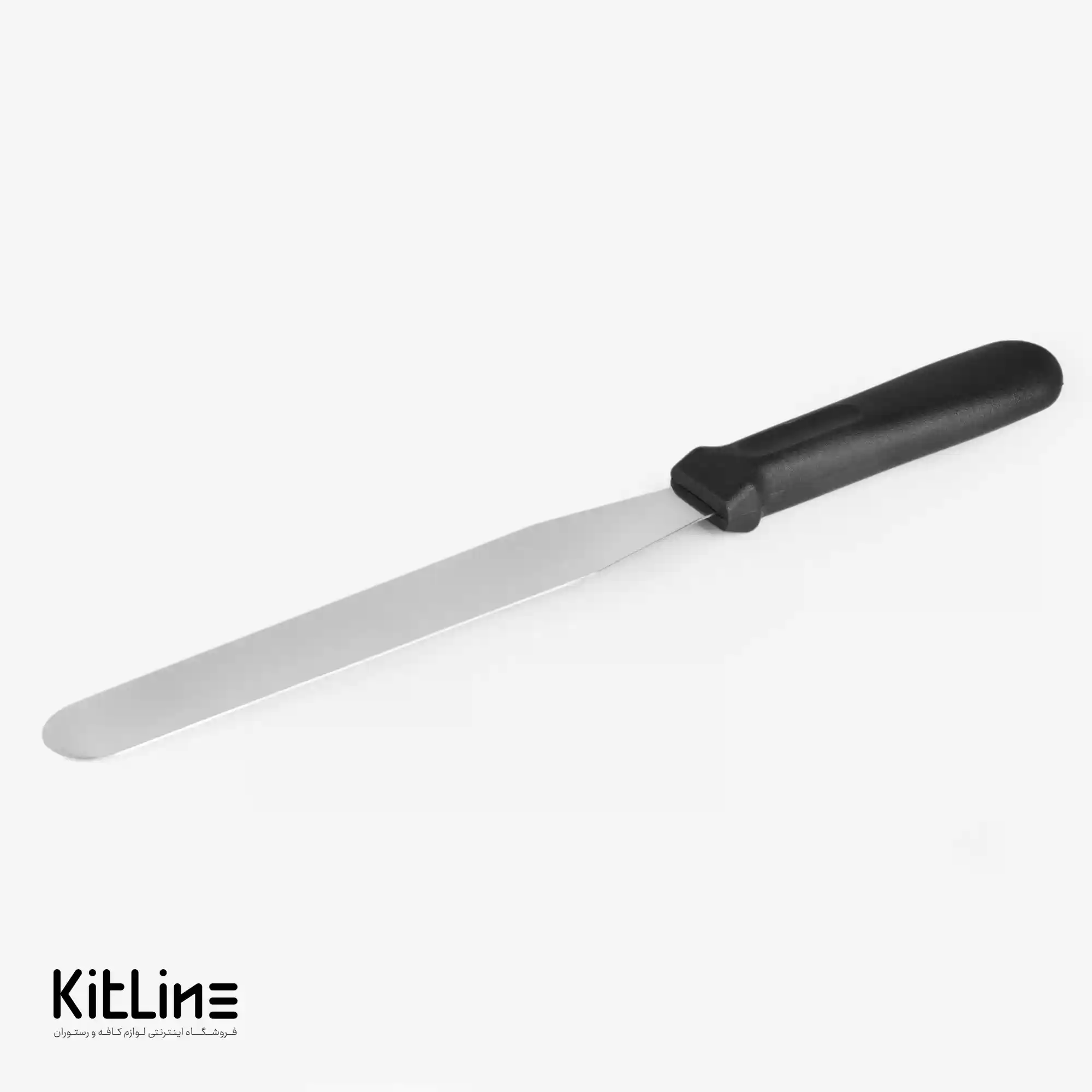اسپاچولا پالت صاف ۲۵ سانتیمتری استیل
