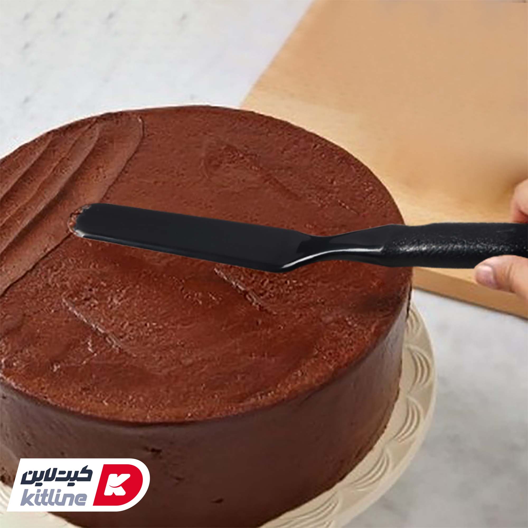 اسپاچولا پالت خم ۲۰ سانتیمتری پلاستیکی - تصویر 8