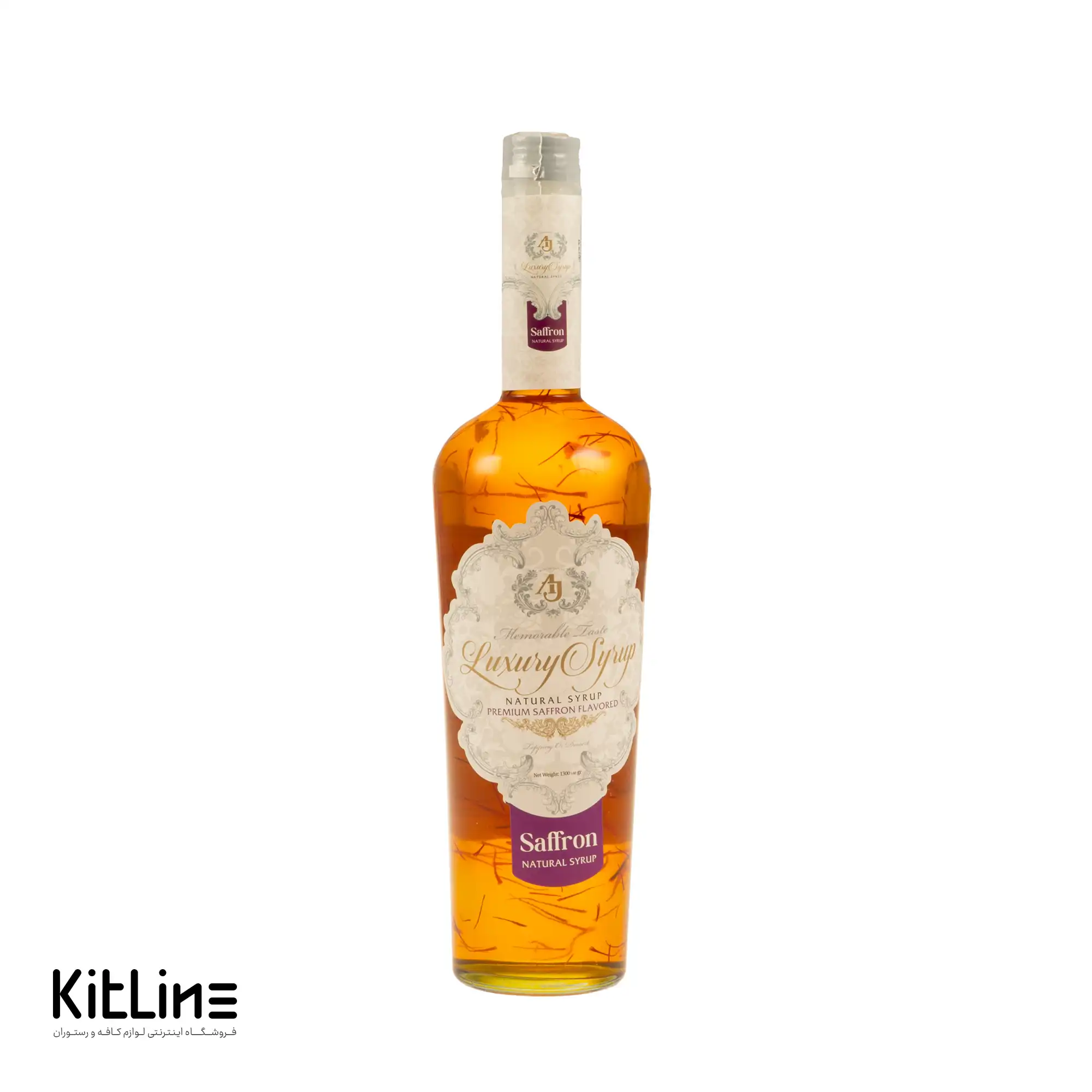 سیروپ زعفران ای جی لاکچری (AJ Luxury) ۱۳۰۰ گرمی