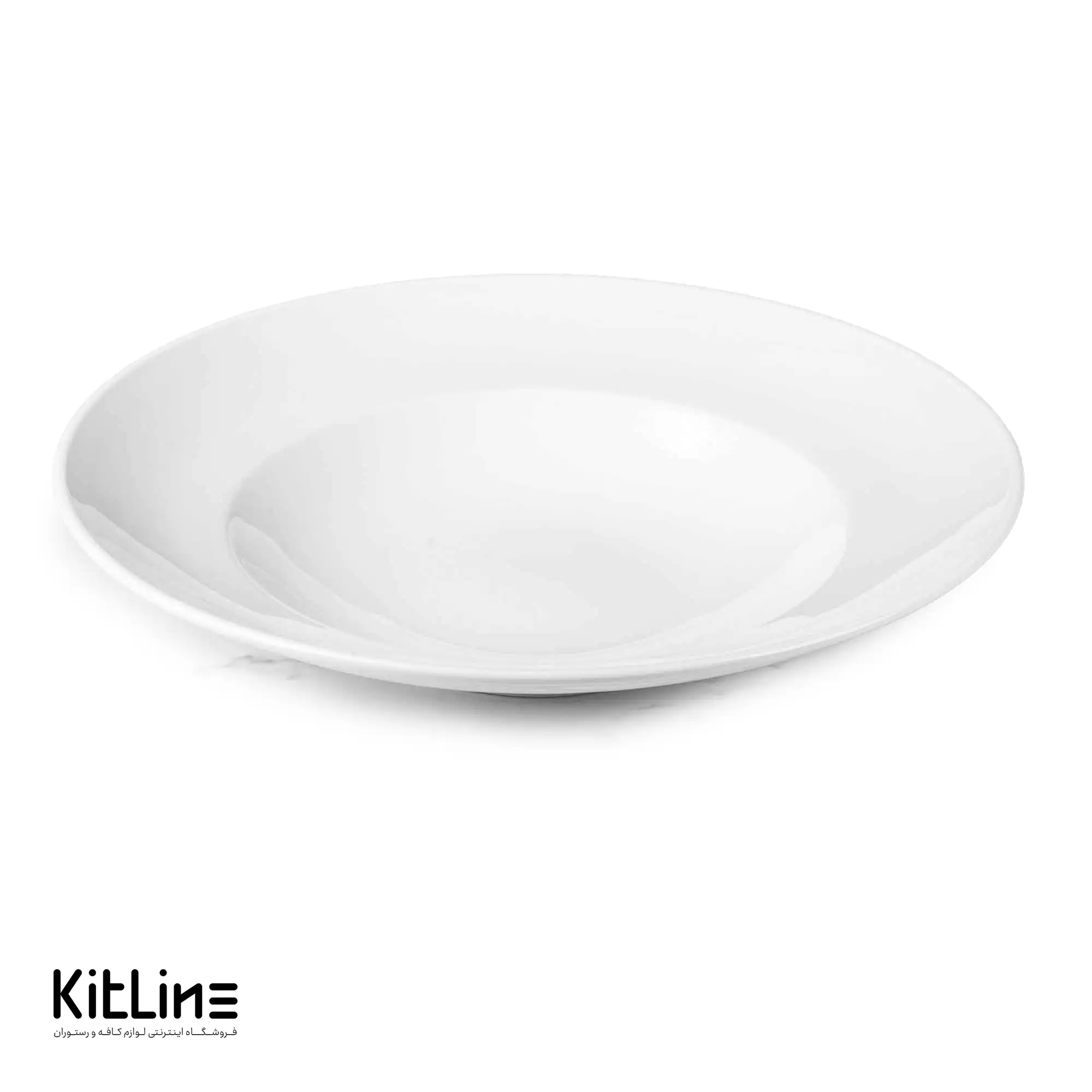 بشقاب گود چینی ۳۰ سانتیمتری زرین