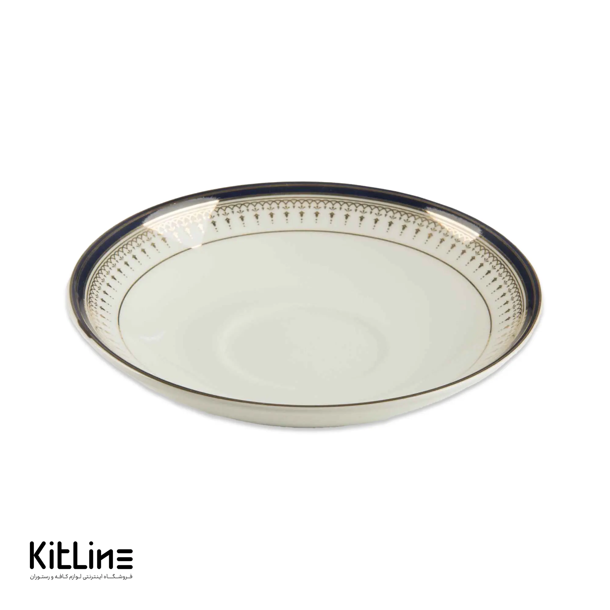 نعلبکی چینی ۱۳ سانتیمتری خاطره زرین