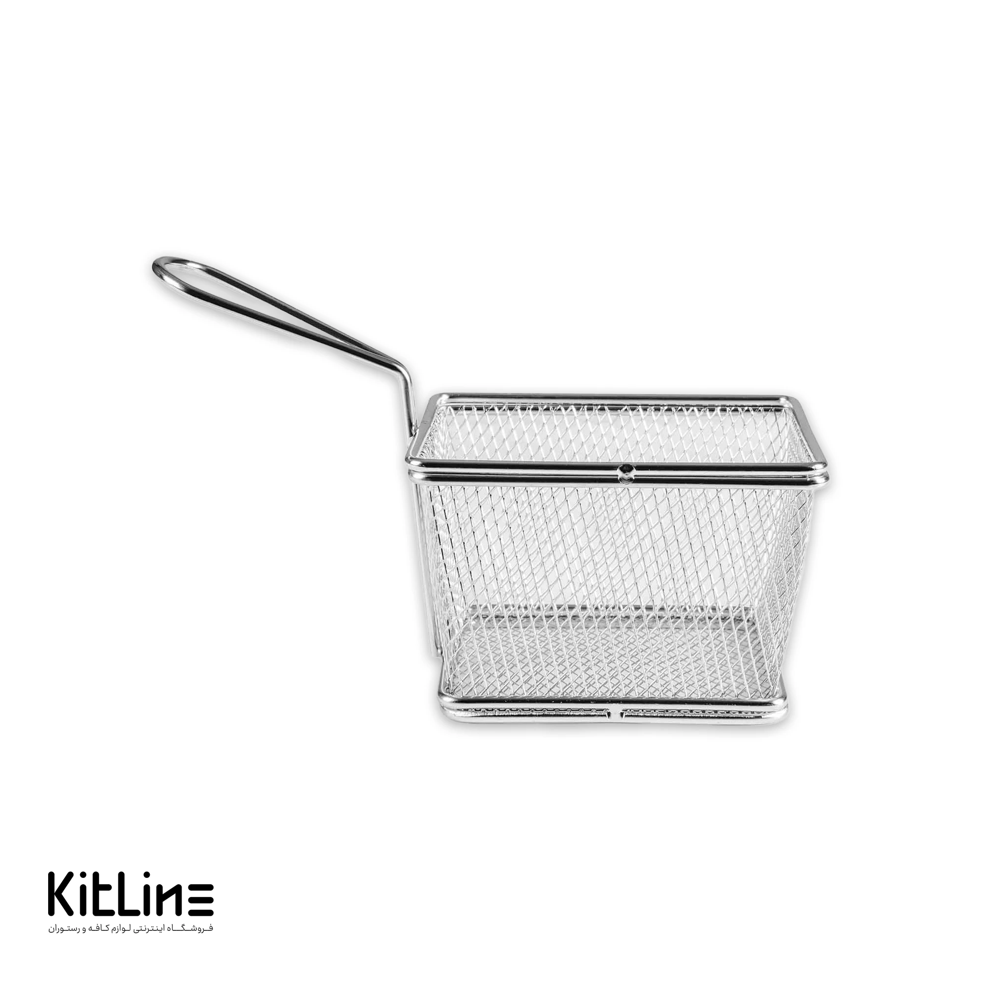 سبد سرو مستطیلی ۱۰×۱۲ سانتیمتری استیل کیچن تک - تصویر 4