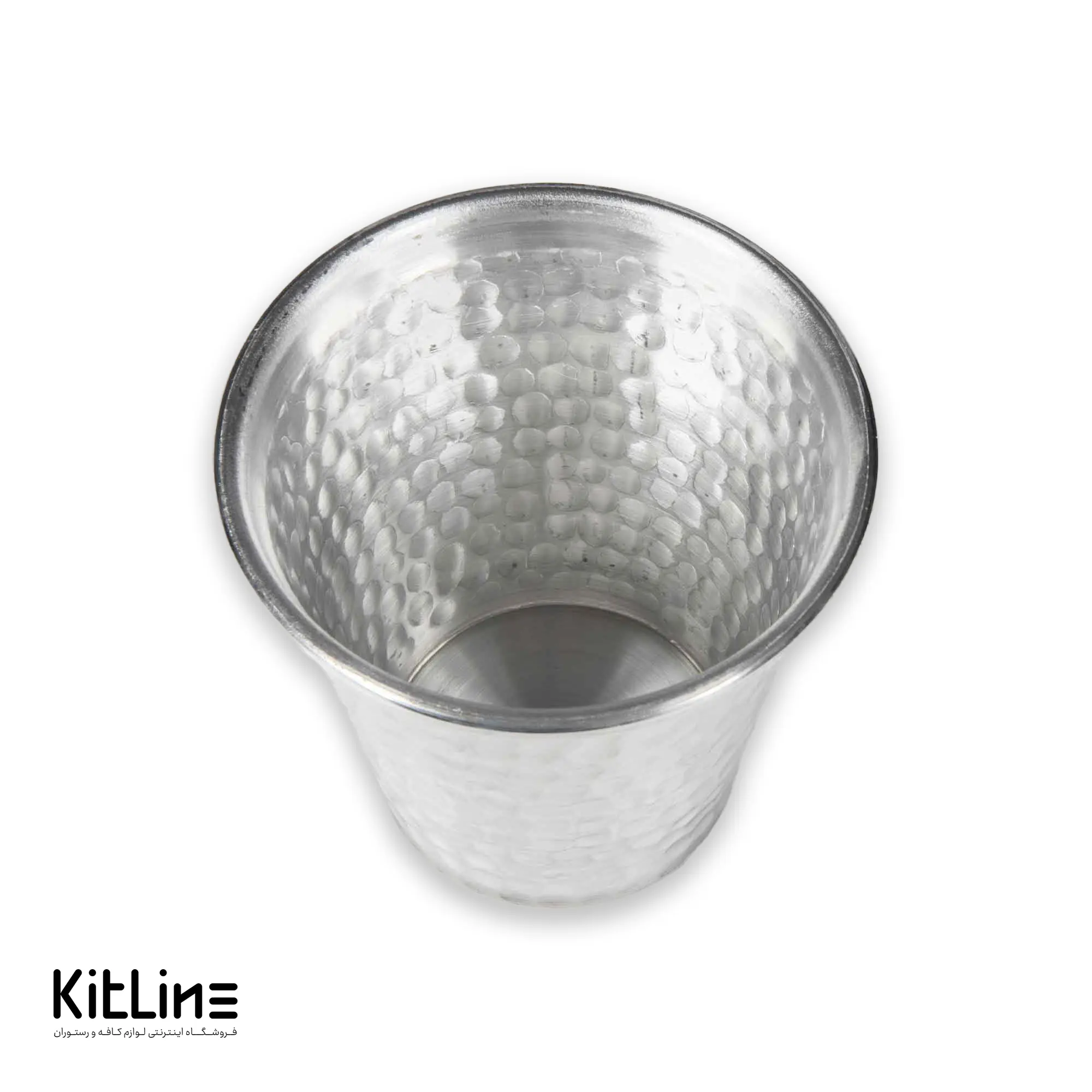 لیوان آلومینیومی چکشی ۴۲۰ میلیلیتری - تصویر 3