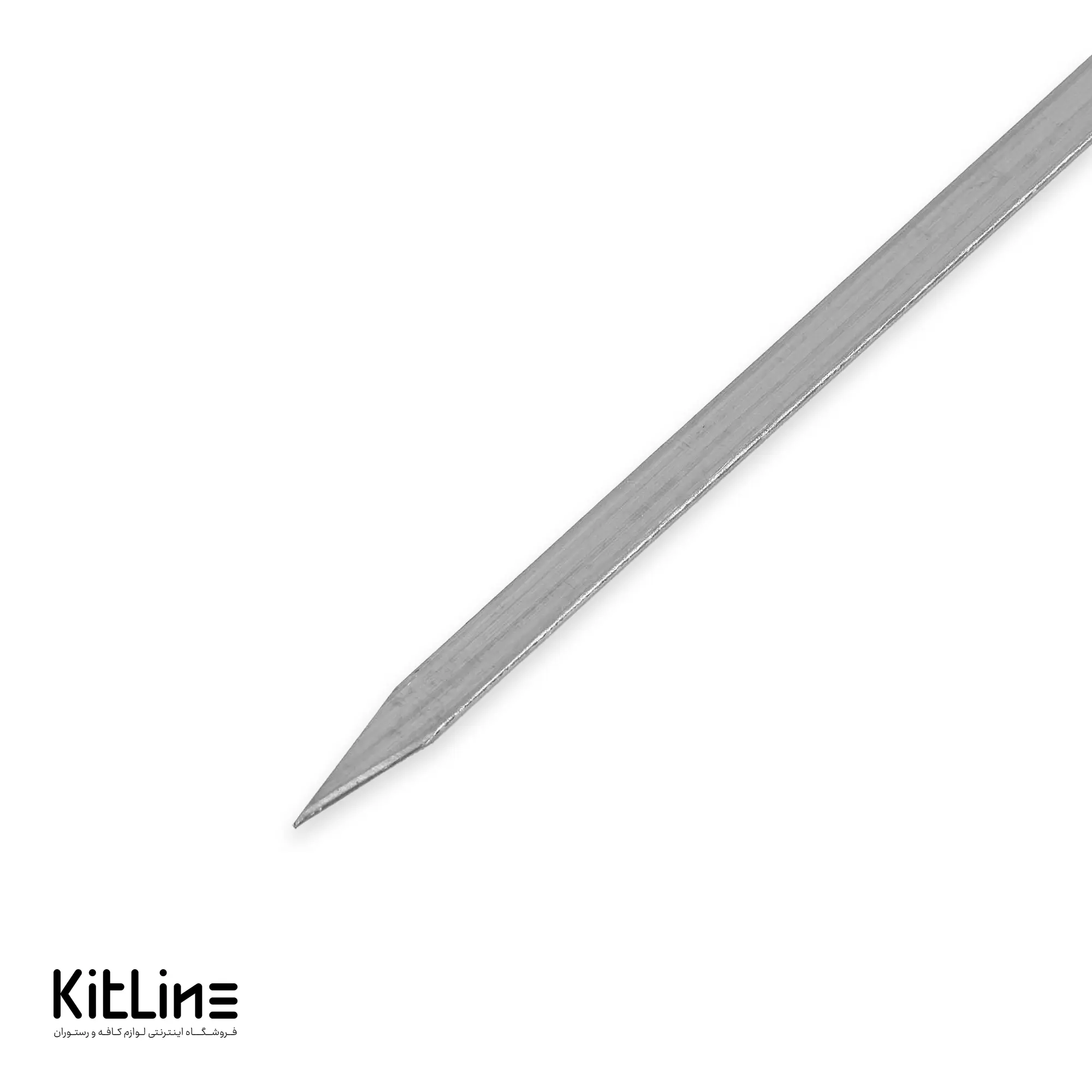 سیخ جوجه کباب ۱×۶۵ سانتیمتری استیل - تصویر 3