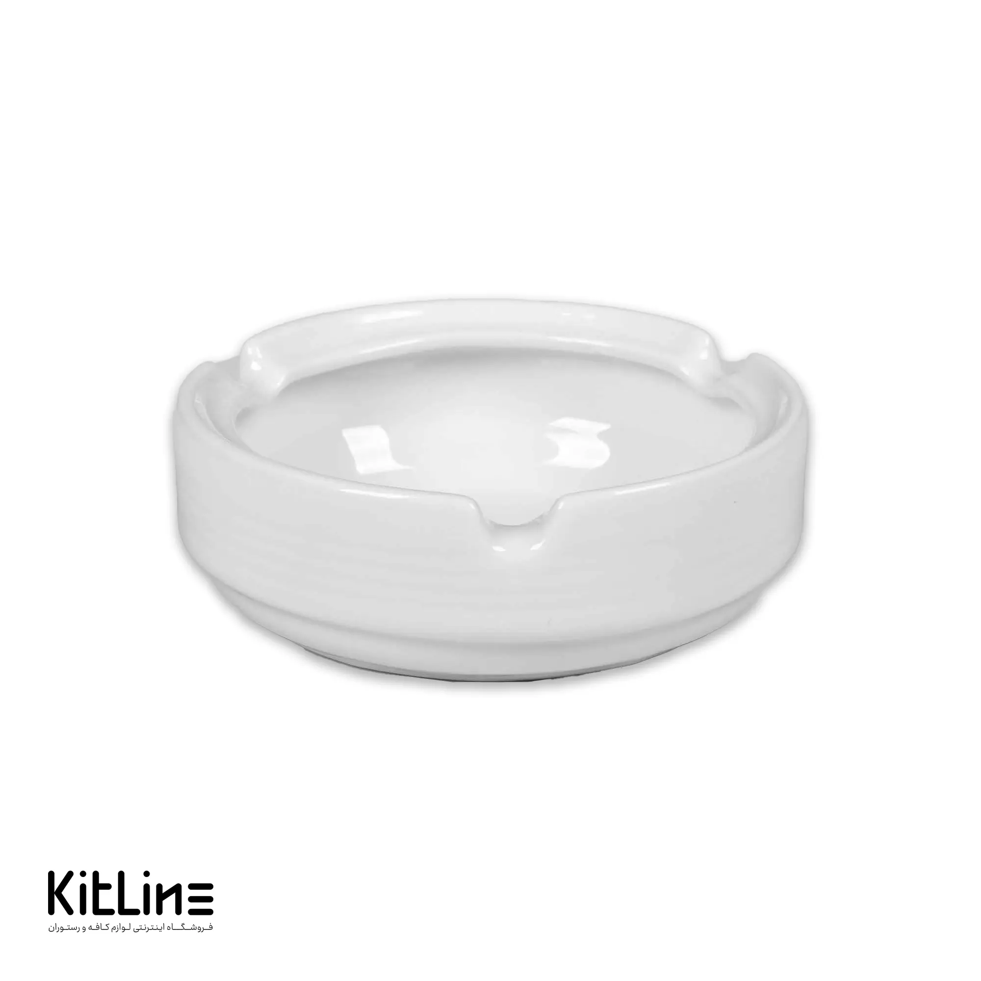 زیر سیگاری چینی هتلی ۱۰ سانتیمتری نفیس - تصویر 3