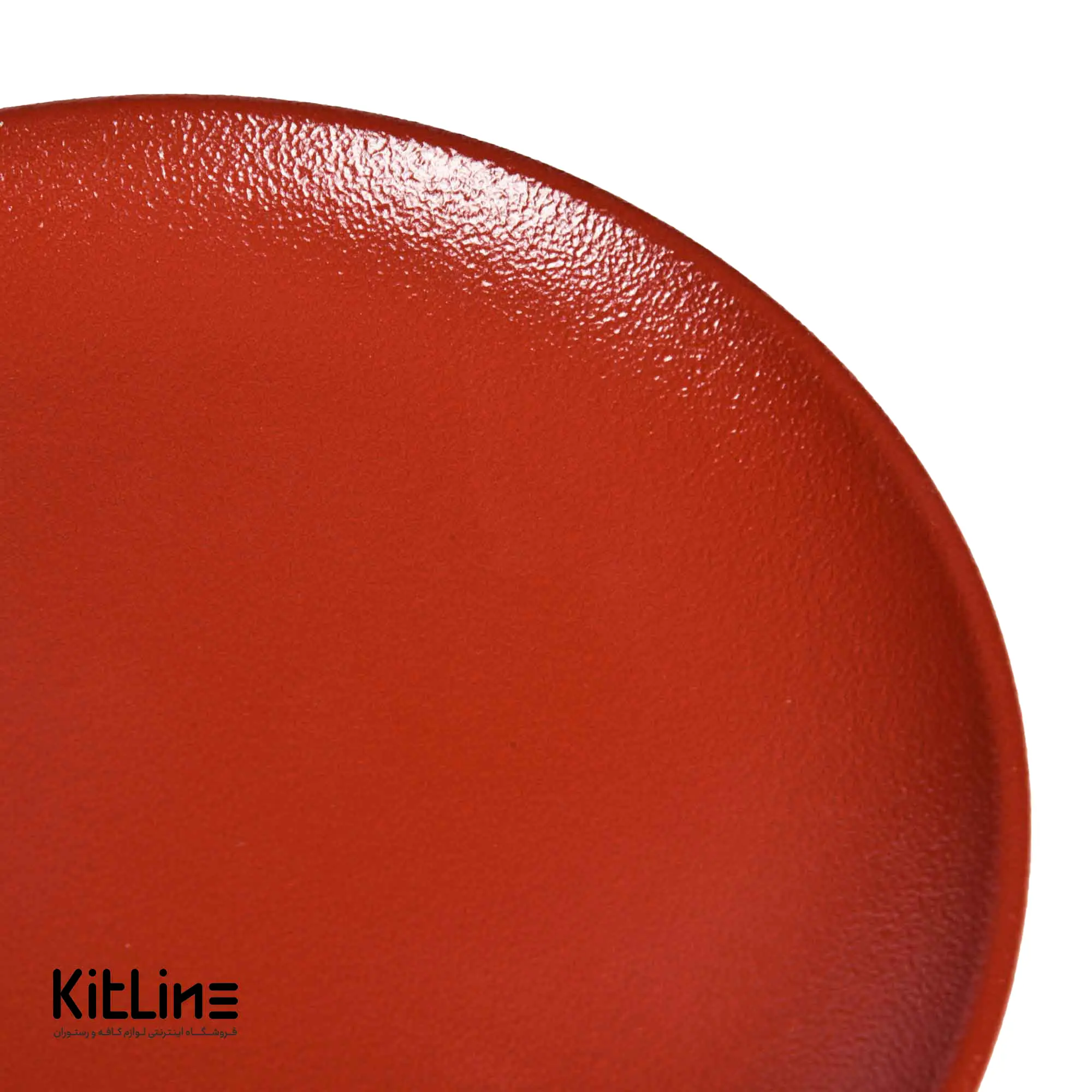 بشقاب پرسلین ۲۱ سانتیمتری فیوژن قرمز رک (RAK) - تصویر 3