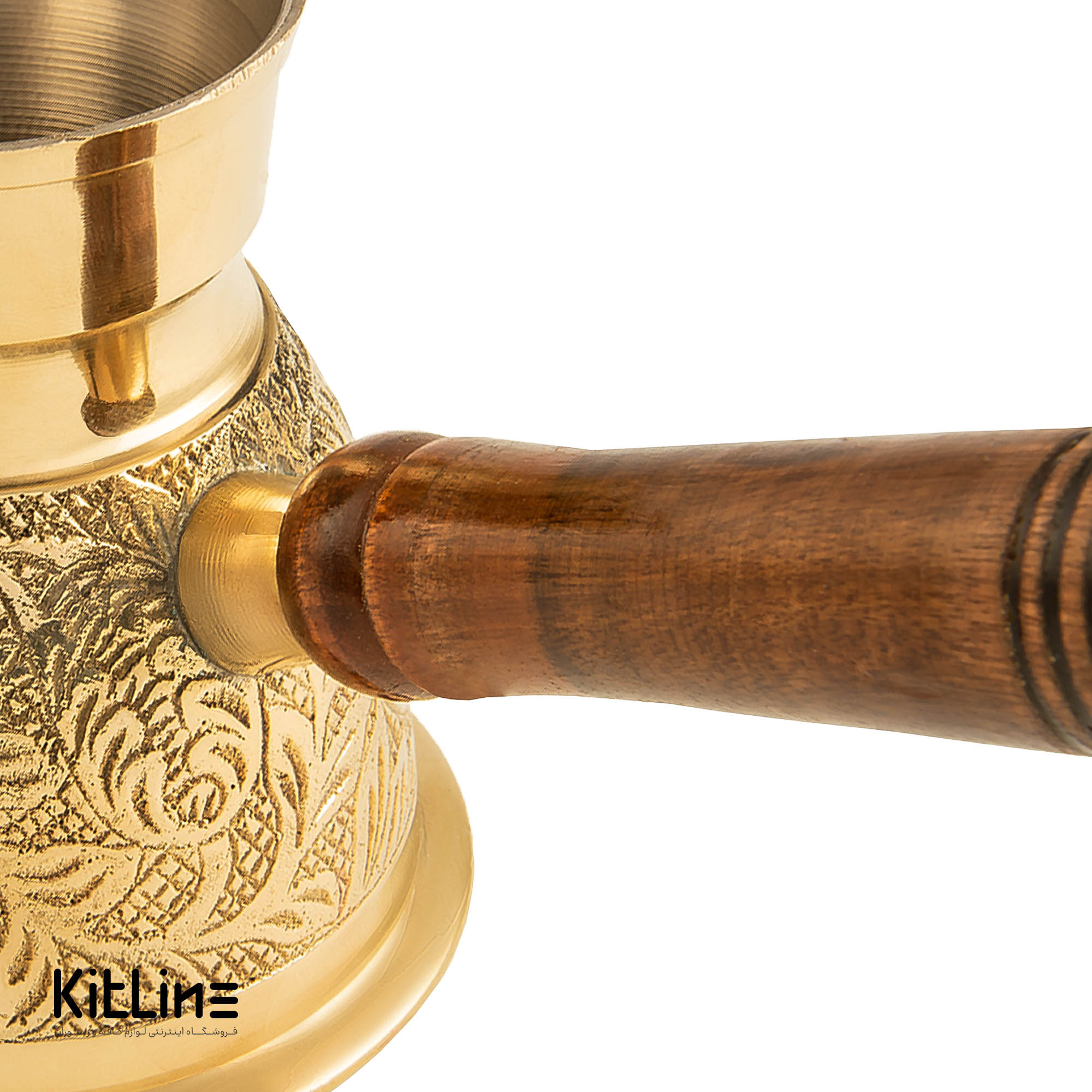 قهوه جوش (جذوه ترک) برنجی ۱ کاپ - تصویر 3